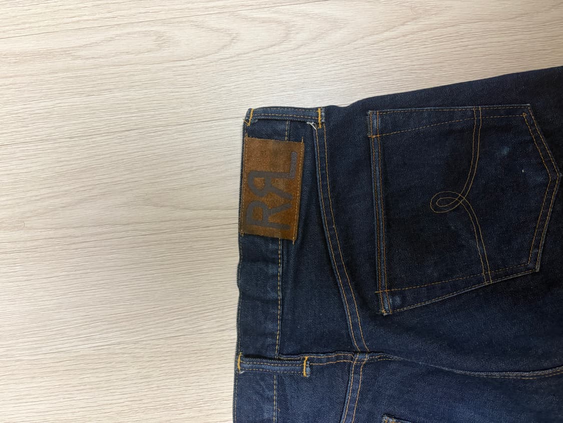 RRL 스트레이트 원워시 32/32 사이즈 상품이미지5
