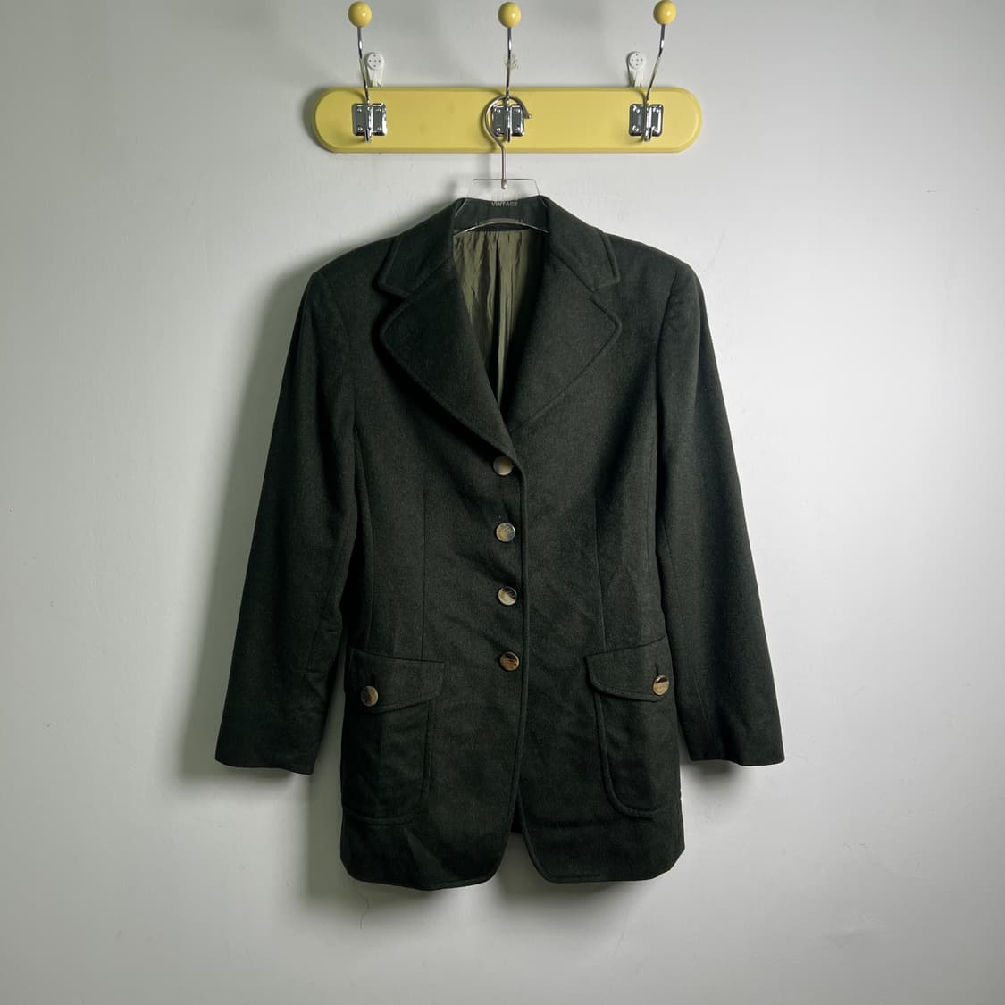 버버리 빈티지 캐시미어 혼방 울 블레이저 42 상품이미지1