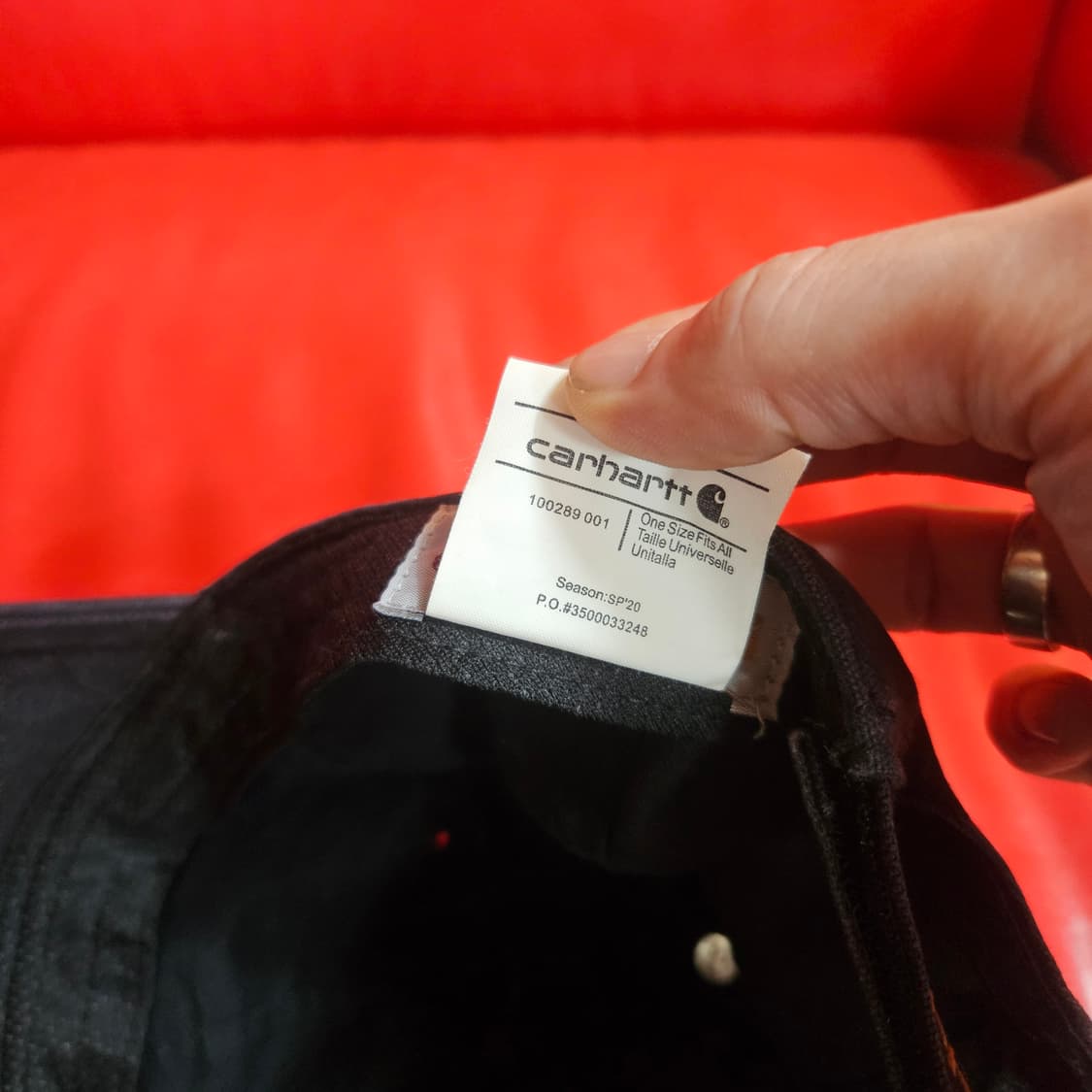 칼하트 시그니쳐 볼캡 Free 상품이미지6