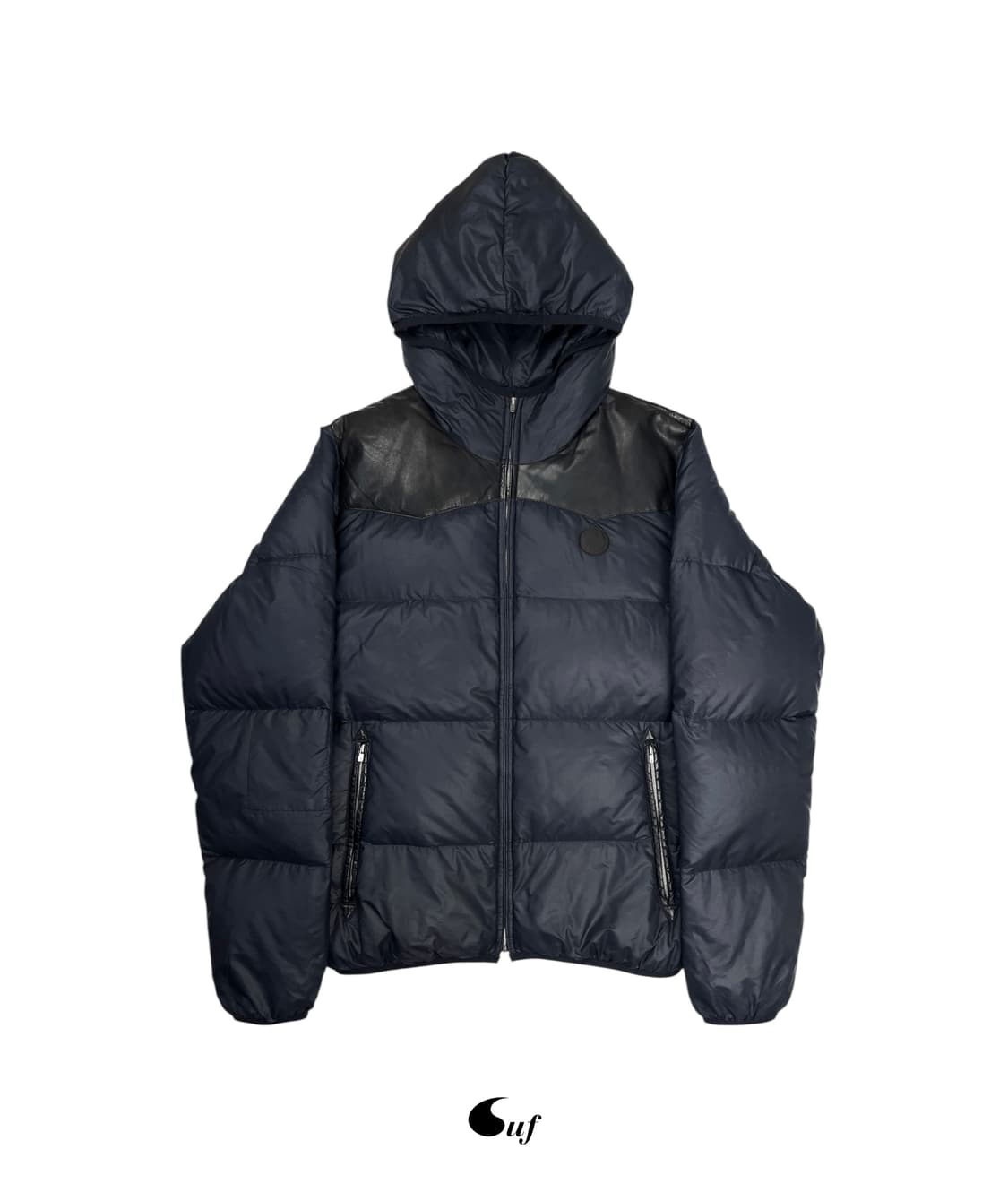 kangaroo leather light puffer jacket 상품이미지1