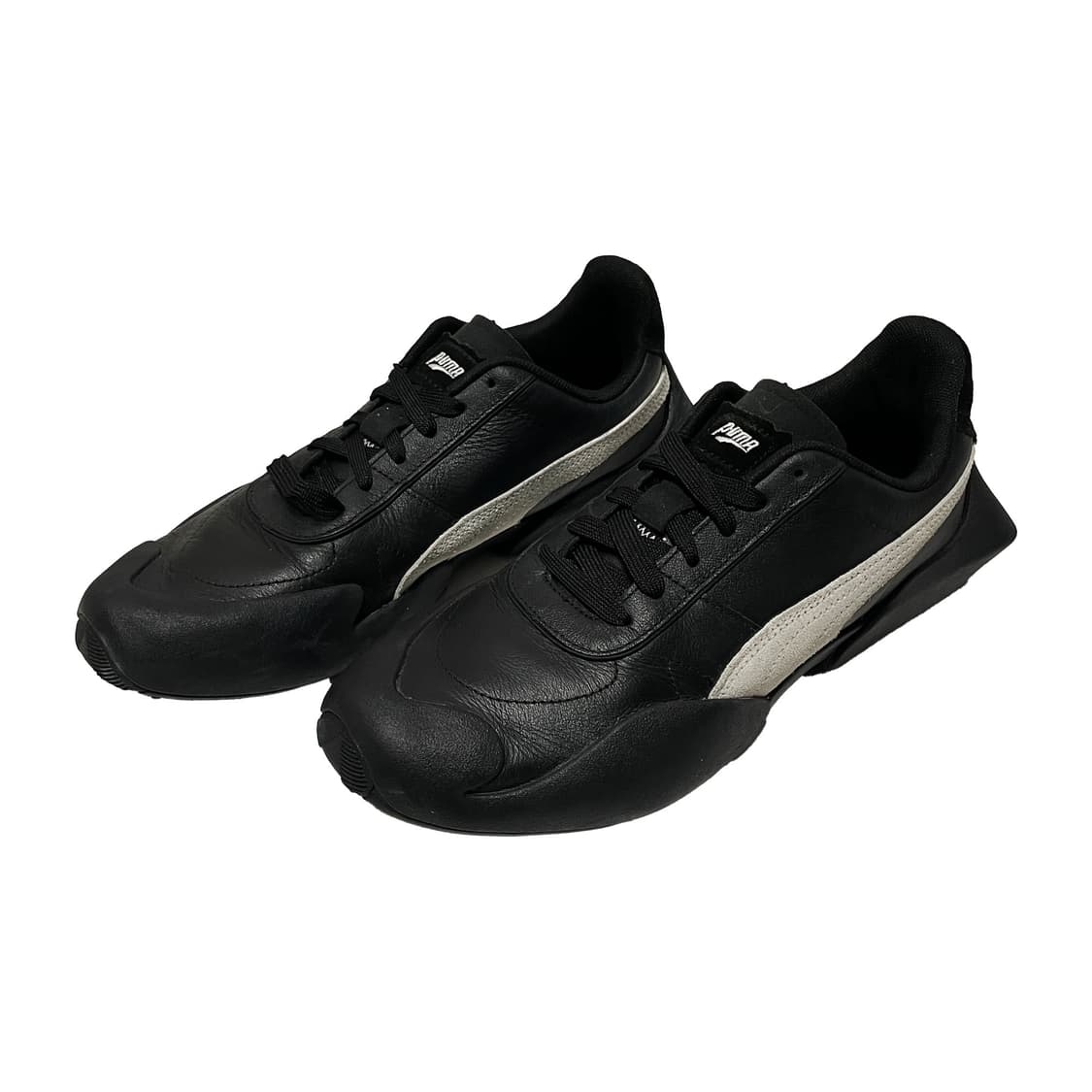 푸마 베이더런 블랙 레더 운동화 상품이미지1