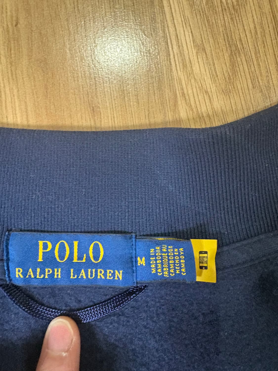 폴로 랄프로렌 베이스볼 자켓 (day6,비투비 착용) 상품이미지5