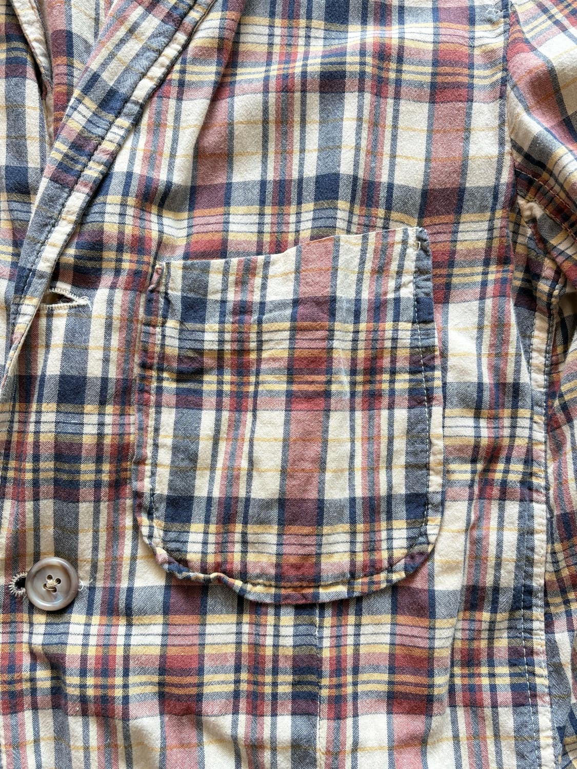 엔지니어드 가먼츠 마드라스 코튼 자켓 S 상품이미지2