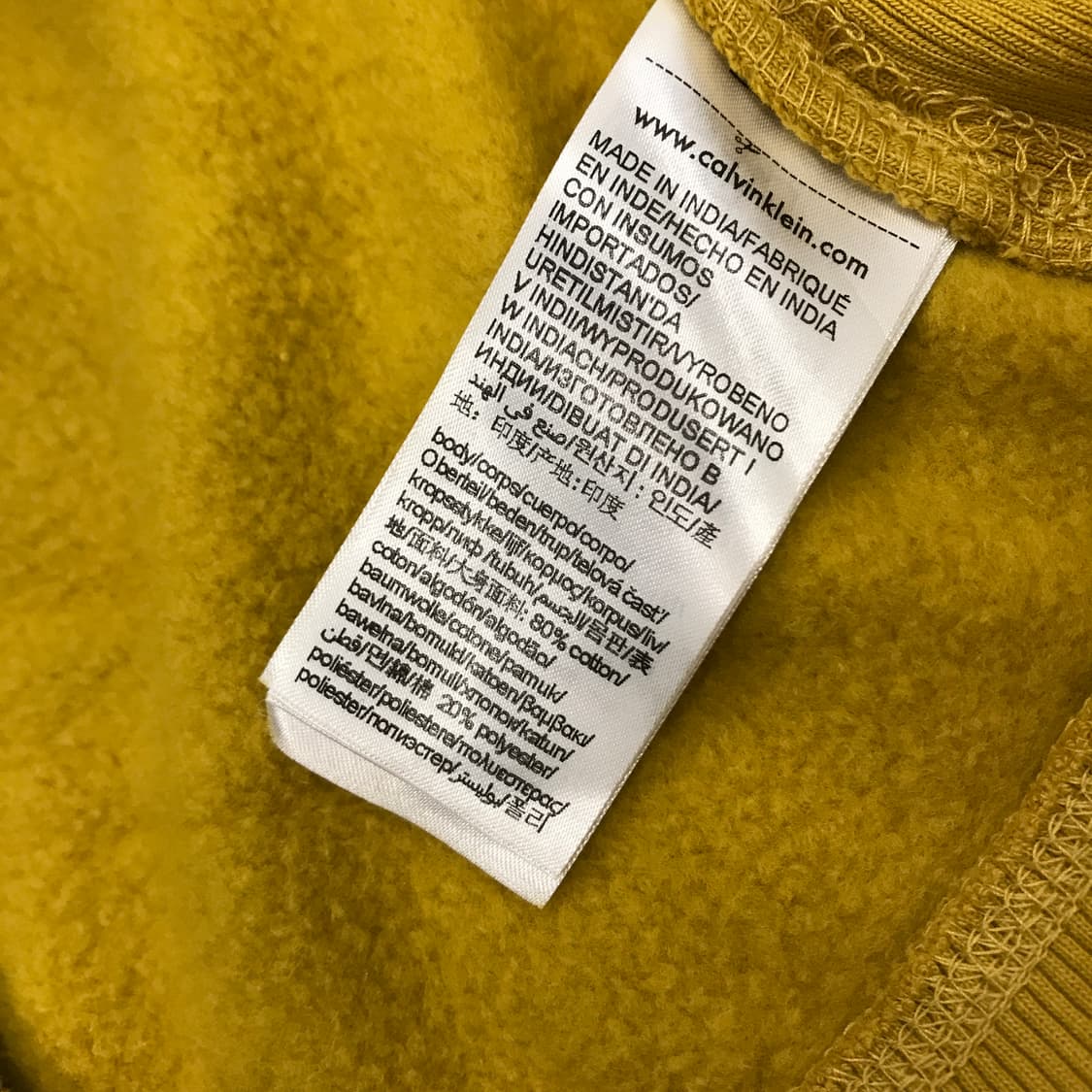 캘빈클라인 CK 릴렉스드핏 후드 [L] 상품이미지5