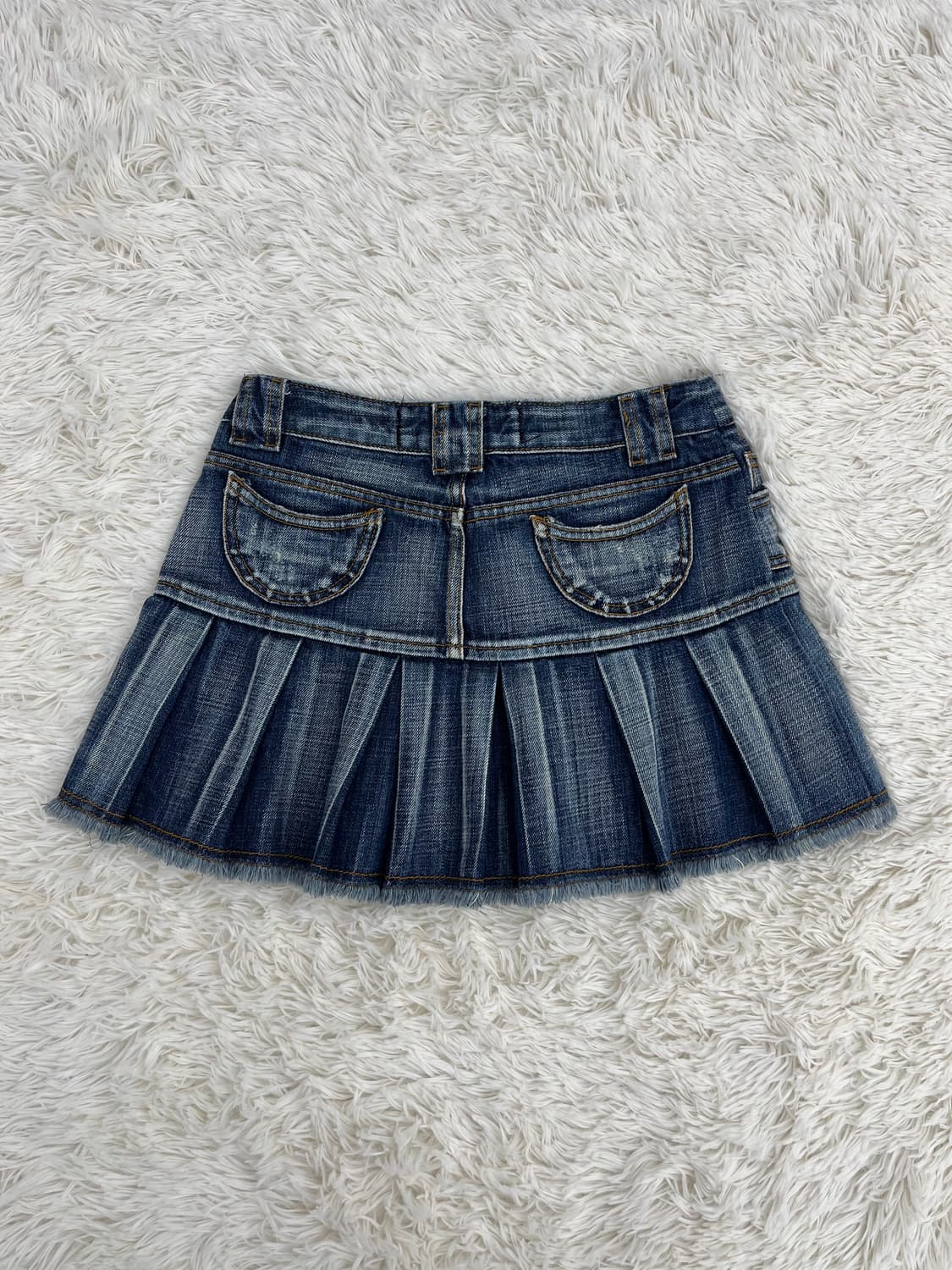 포켓 데님 플리츠sk 상품이미지2