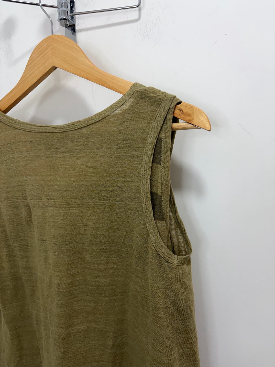 vlas blomme 린넨 레이어드 슬리브리스 민소매 상품이미지8