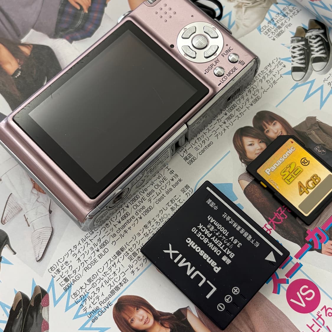 작례🩷파나소닉 panasonic dmc fx33 빈티지디카 핑크 상품이미지4