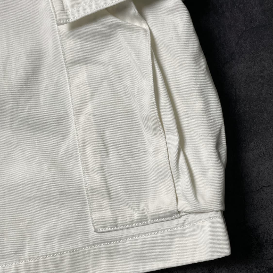 TOMMY HILFIGER 토미힐피거 아이보리 카고 하프팬츠 A01071 상품이미지5