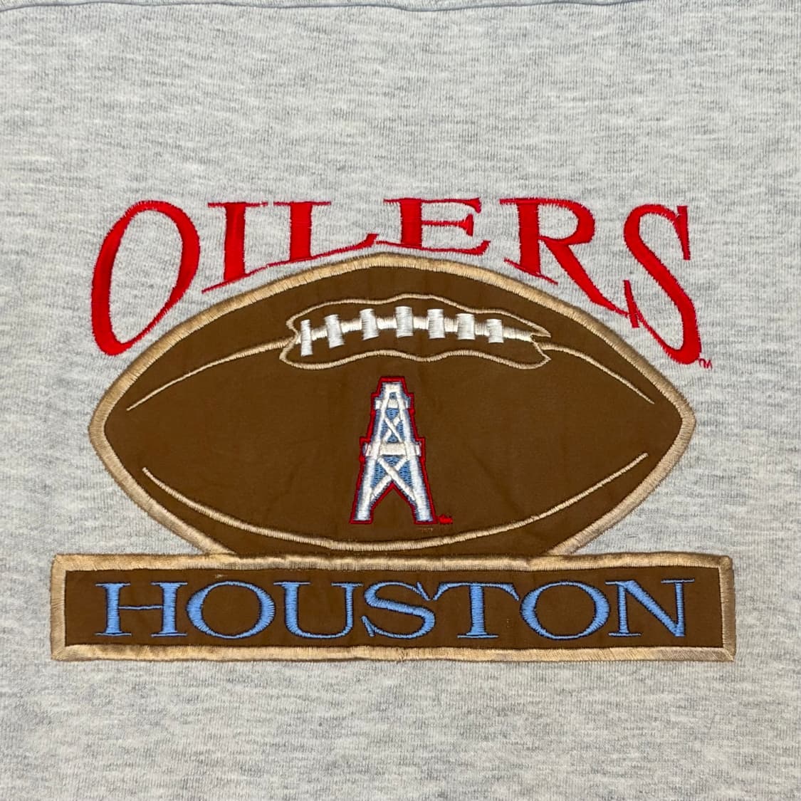 90s USA 미국 빈티지 NFL 휴스턴 오일러스 헤비코튼 맨투맨 상품이미지4