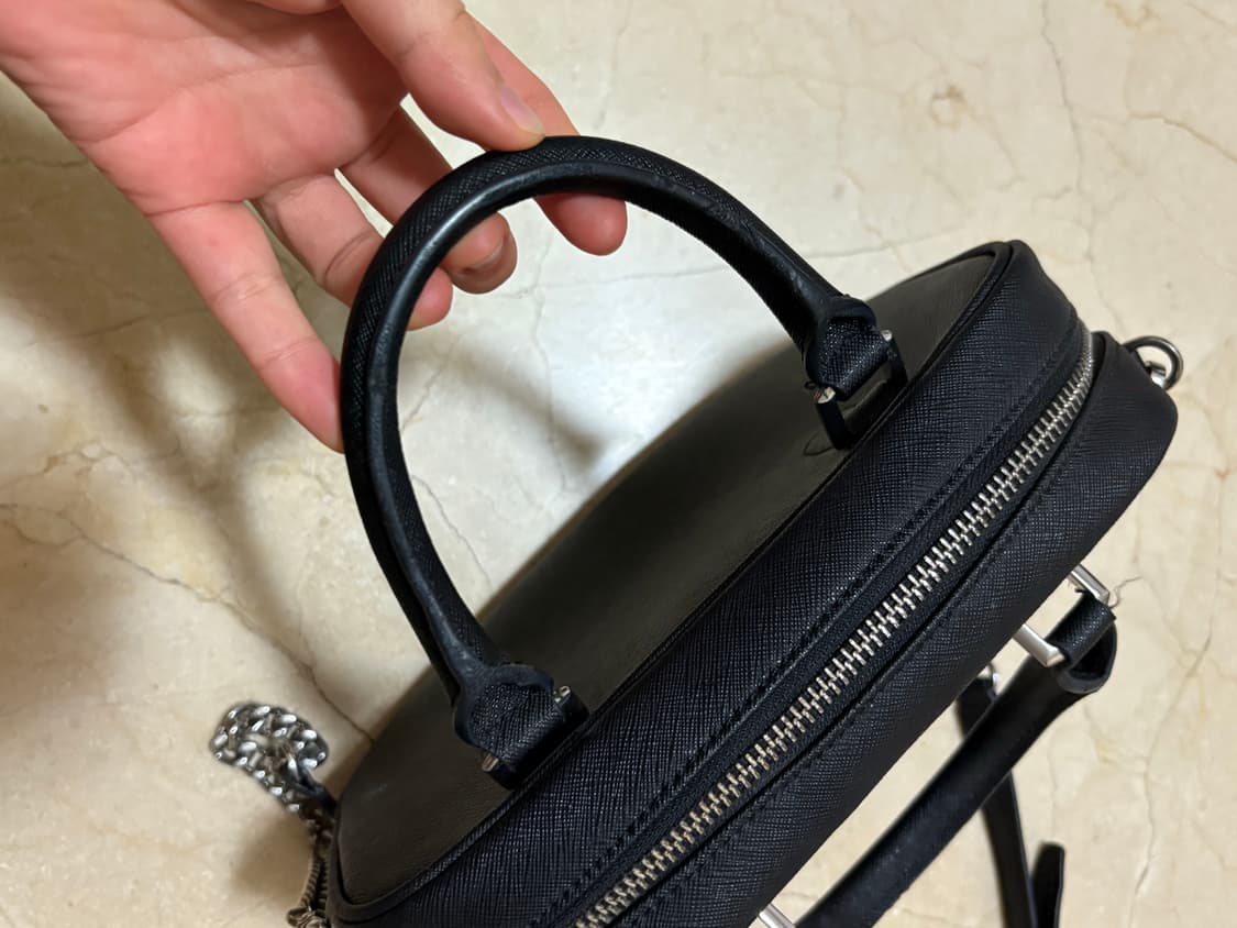 러브캣 크로스백 블랙 상품이미지4