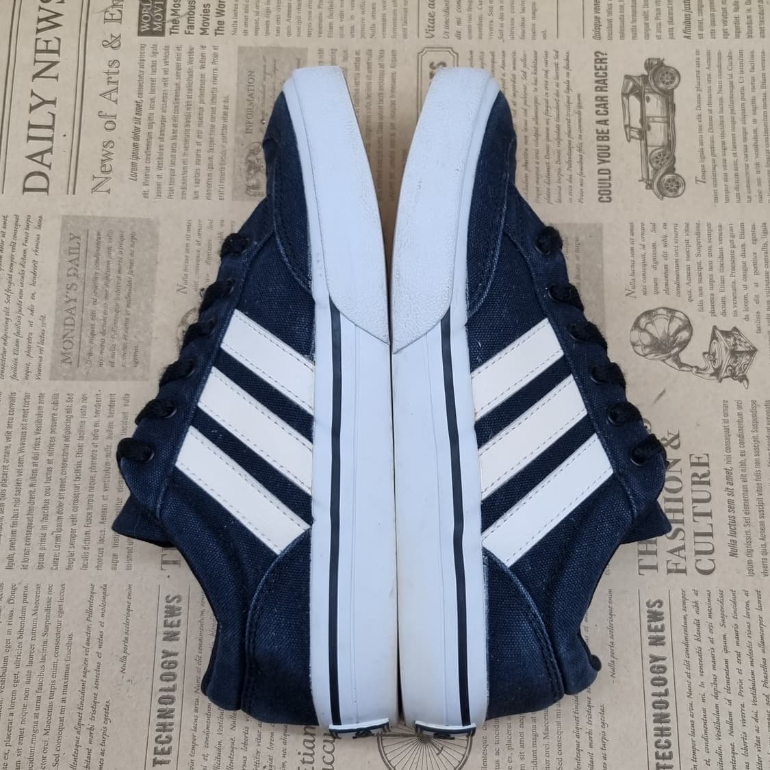 아디다스 블랙 스니커즈 230 상품이미지5