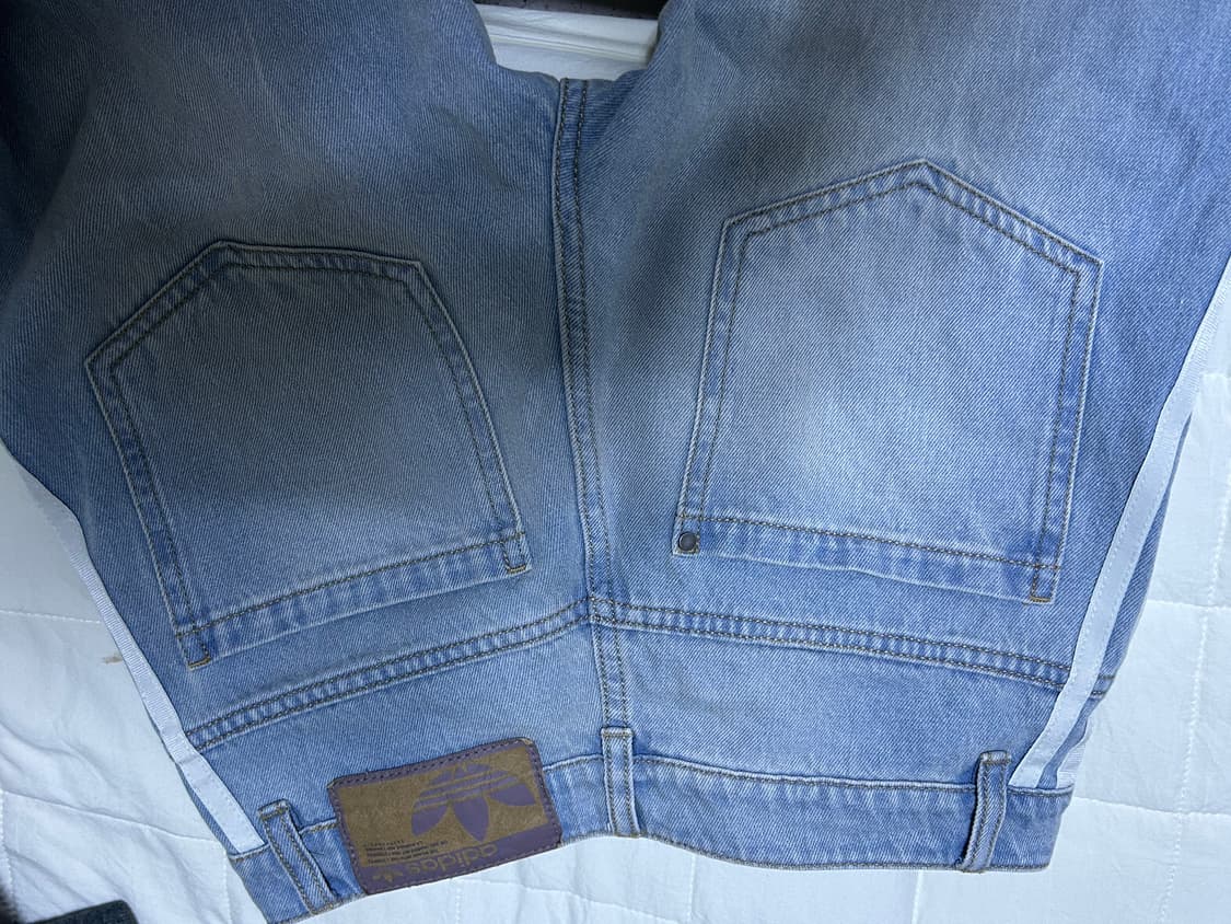 아디다스 스트레이트 핏 데님 연청 25 상품이미지4