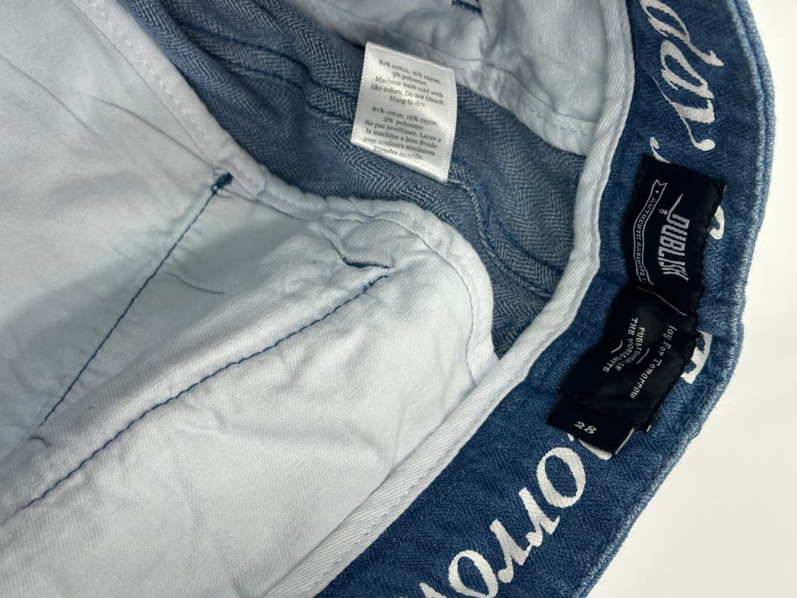 퍼블리쉬 사이드 스트라이프 데님 팬츠 빈티지 28인치 보헤미안 상품이미지5