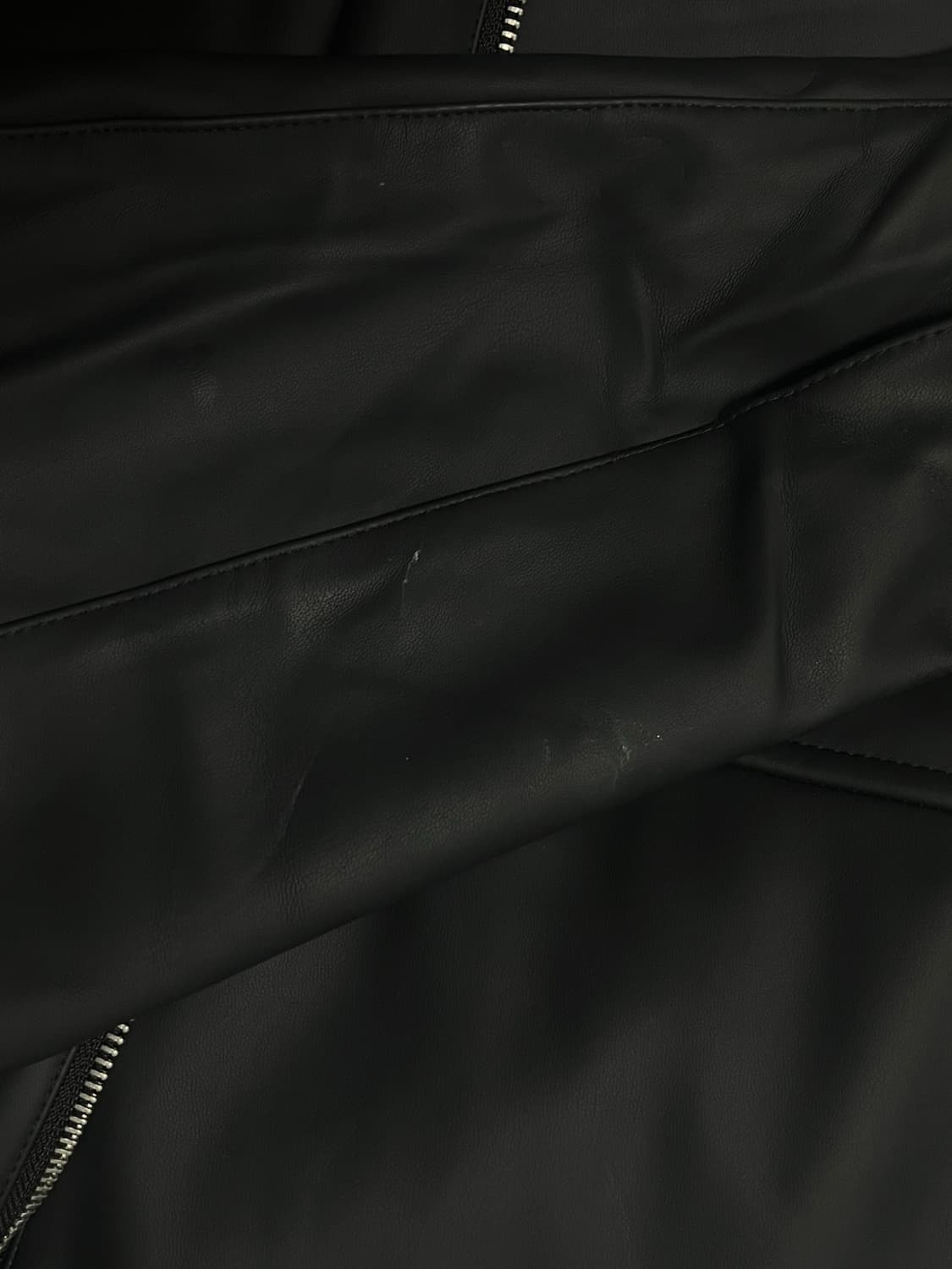 라퍼지스토어 레더 포켓 블루종 블랙 S 상품이미지3