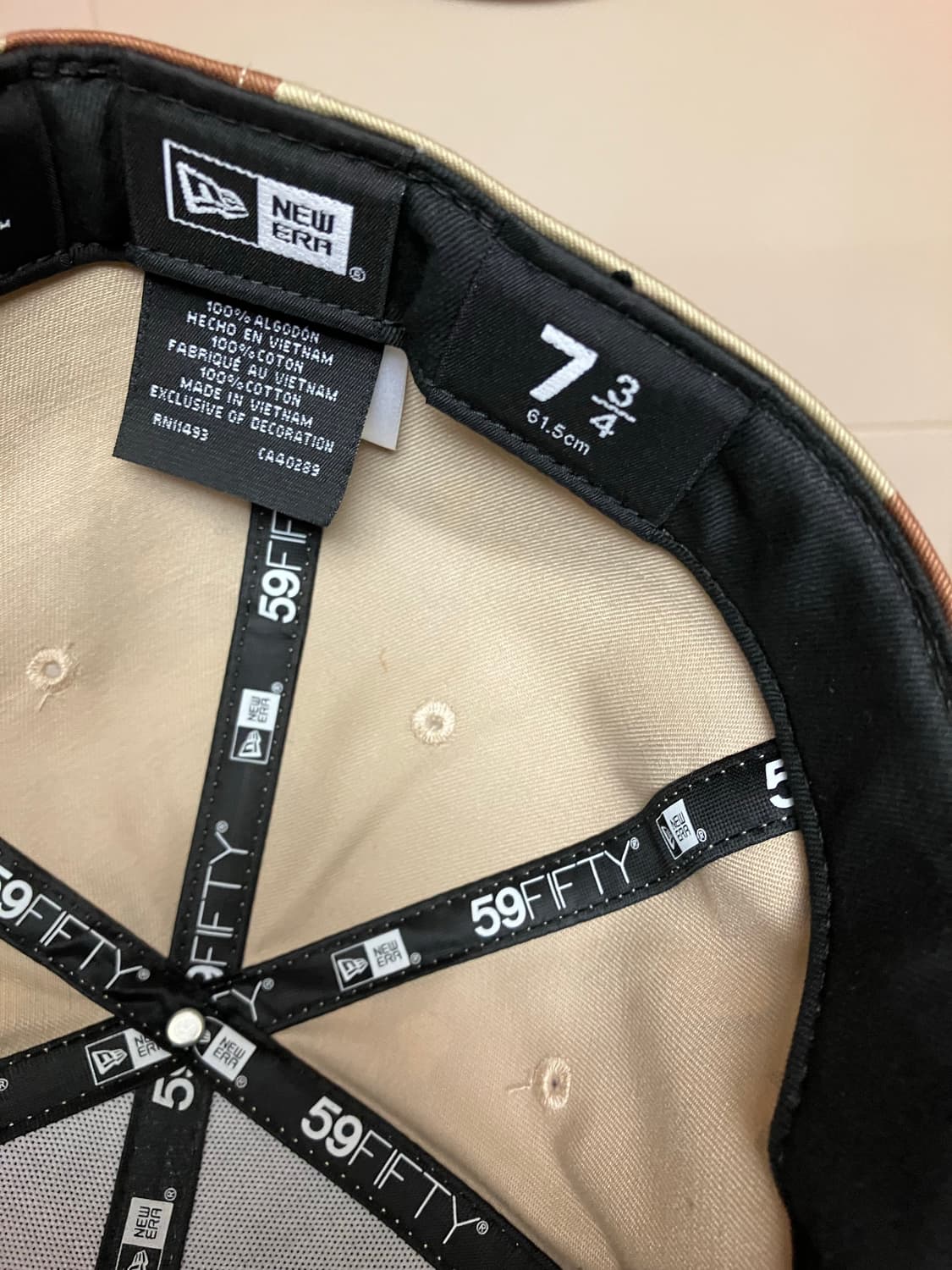 뉴에라 59fifty LA 다저스 7 3/4 사이즈 상품이미지5