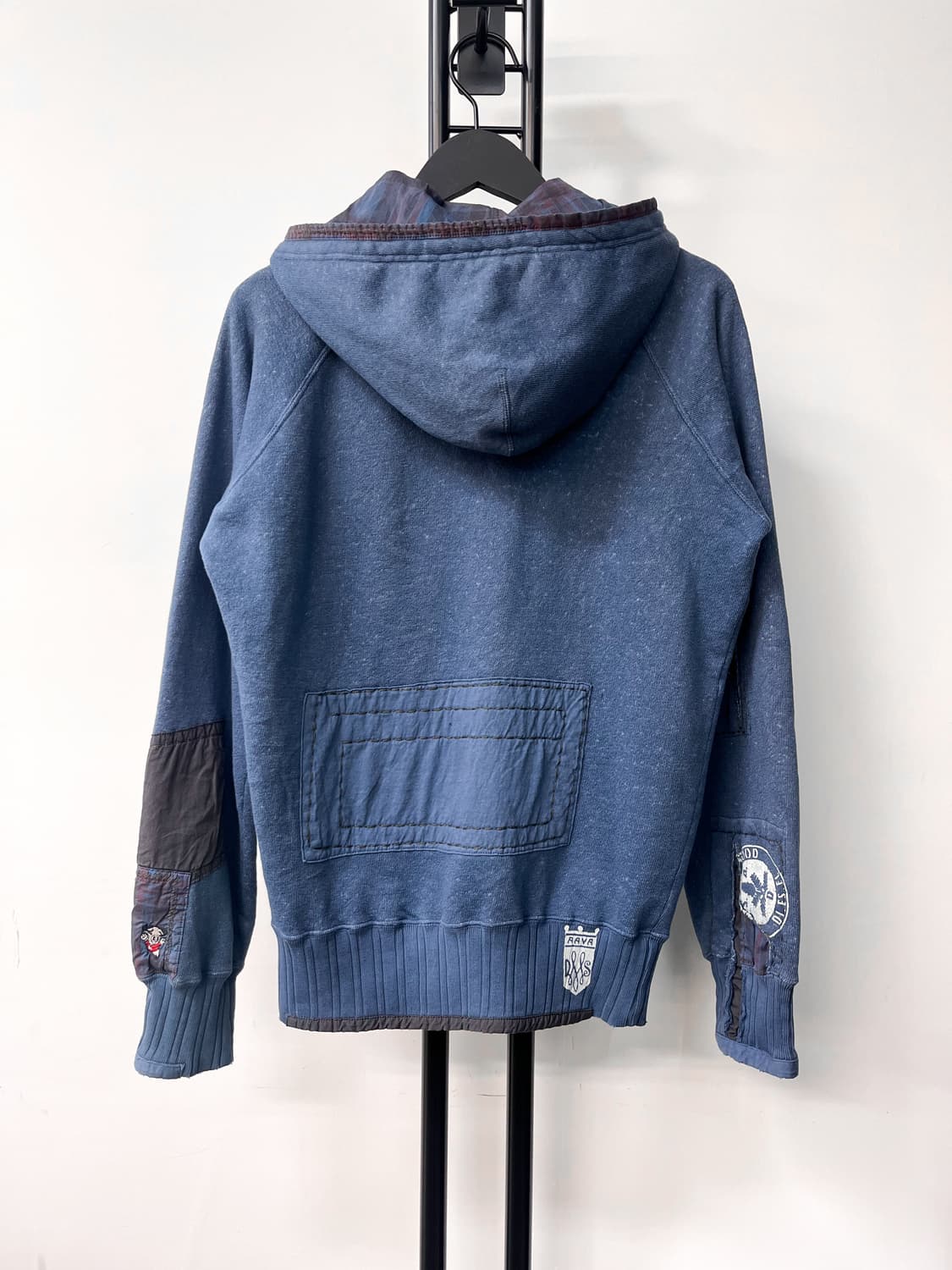 디젤 쉐르파 라인 보로 후드집업 상품이미지3