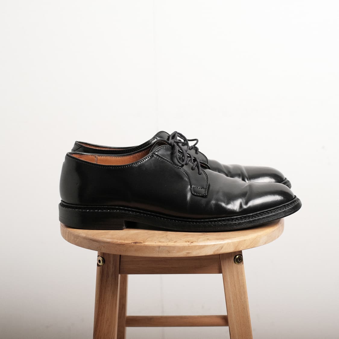 알든 9901 10D(280-285)사이즈 블랙 코도반 플레인토더비 상품이미지5