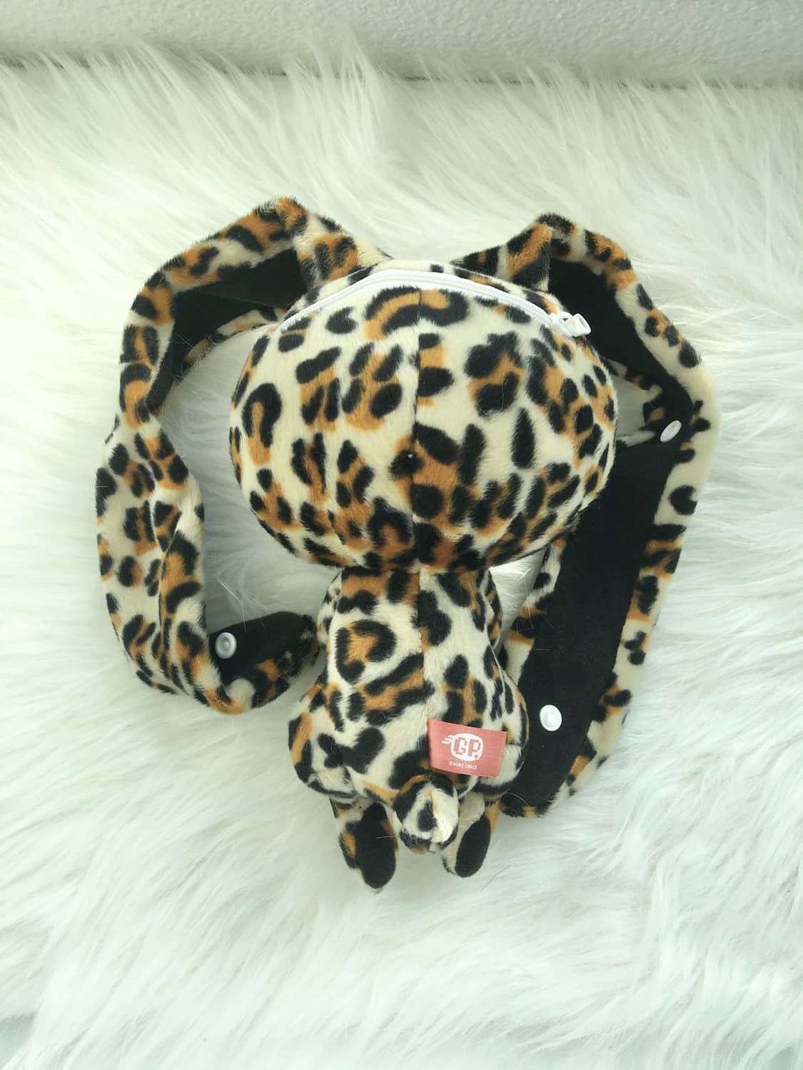 범용토끼 레오파드 파우치키링 상품이미지4