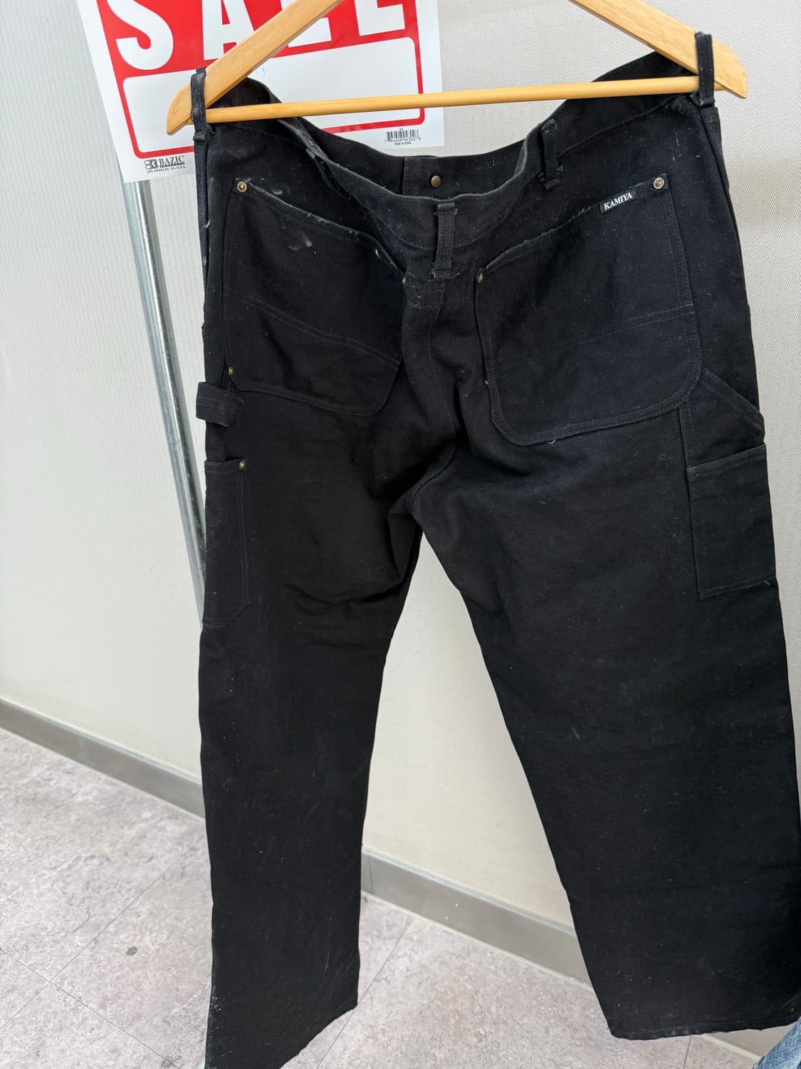 카미야 보로 덕 페인터 팬츠 L 상품이미지3
