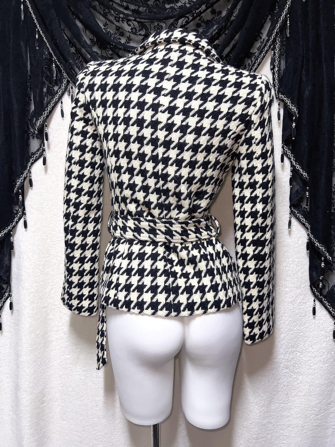 오네갸루 하운드투스 벨트 자켓 숏코트 로걀 나나 펑크 헤이세이 시부야 상품이미지6