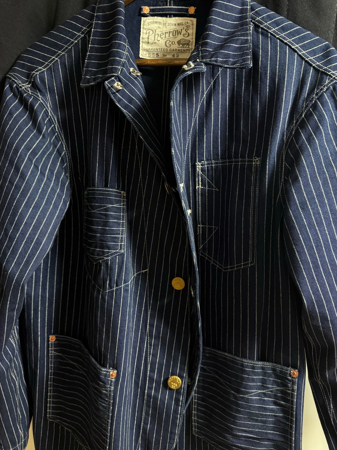 Pherrow‘s wabash jacket 페로우즈 와바시자켓 상품이미지5