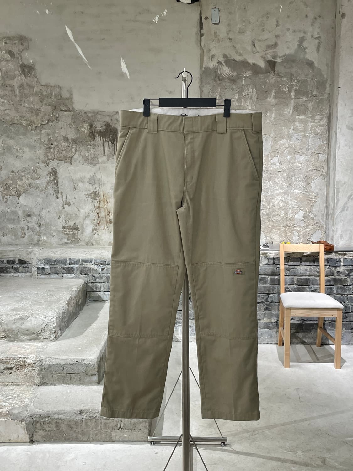 디키즈 베이지 슬림 스트레이트 워크 팬츠 상품이미지1