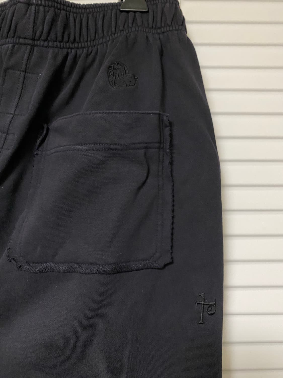 폴리테루 행크 이지 스웻 다크 차콜 네이비 2사이즈 상품이미지7