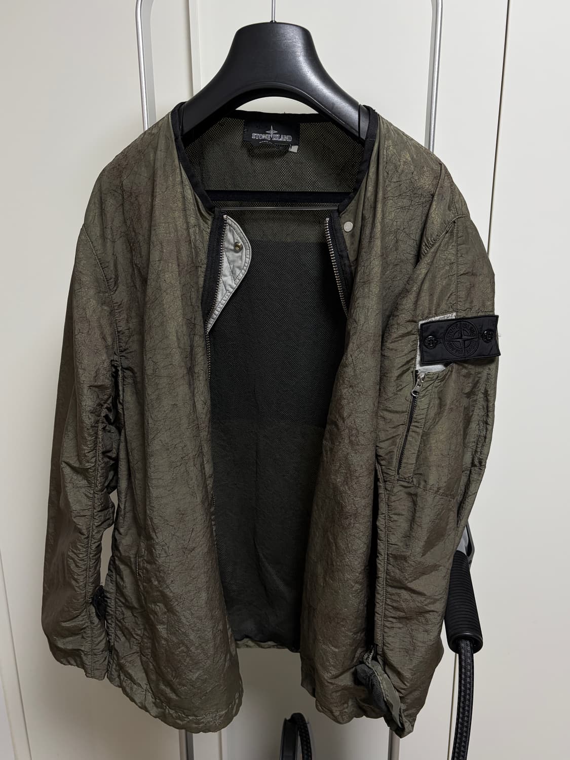 스톤아일랜드 * 쉐도우 나일론메탈 스파이더 봄버 상품이미지1