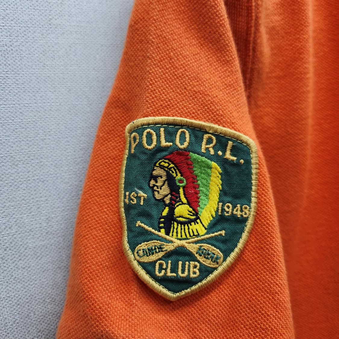 폴로랄프로렌 빅포니/인디언와펜 반팔카라 S 상품이미지3