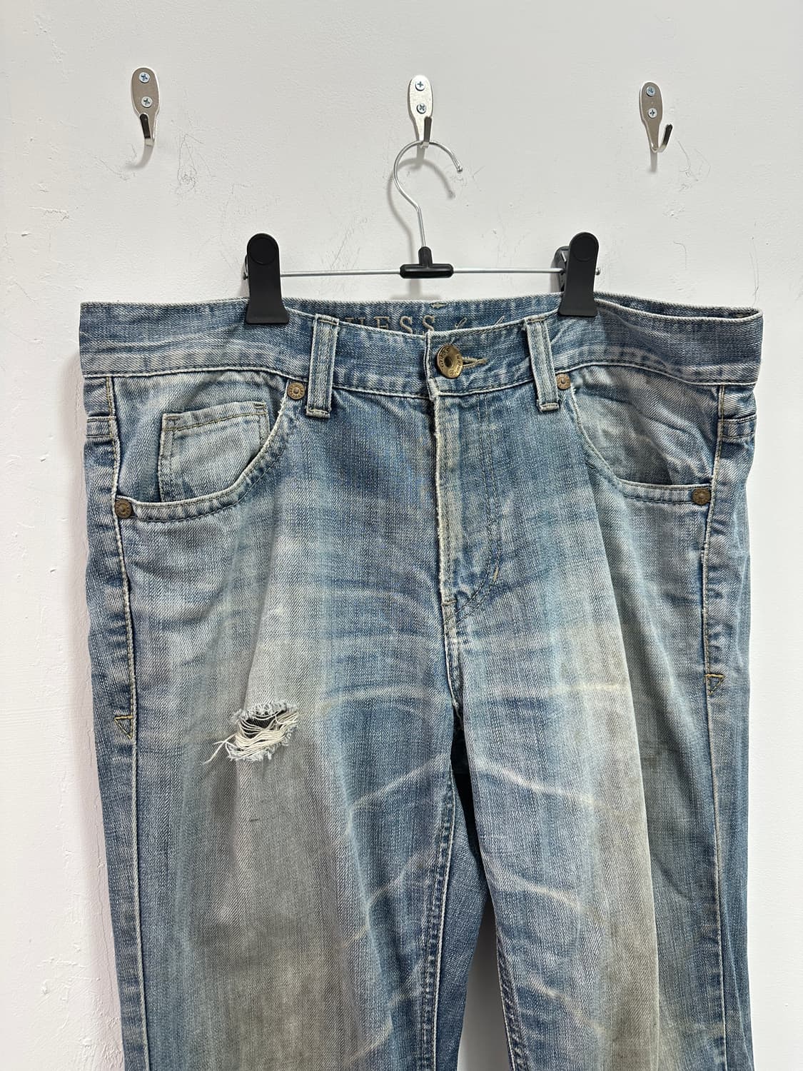 Guess destroyed denim sagging jeans  상품이미지6