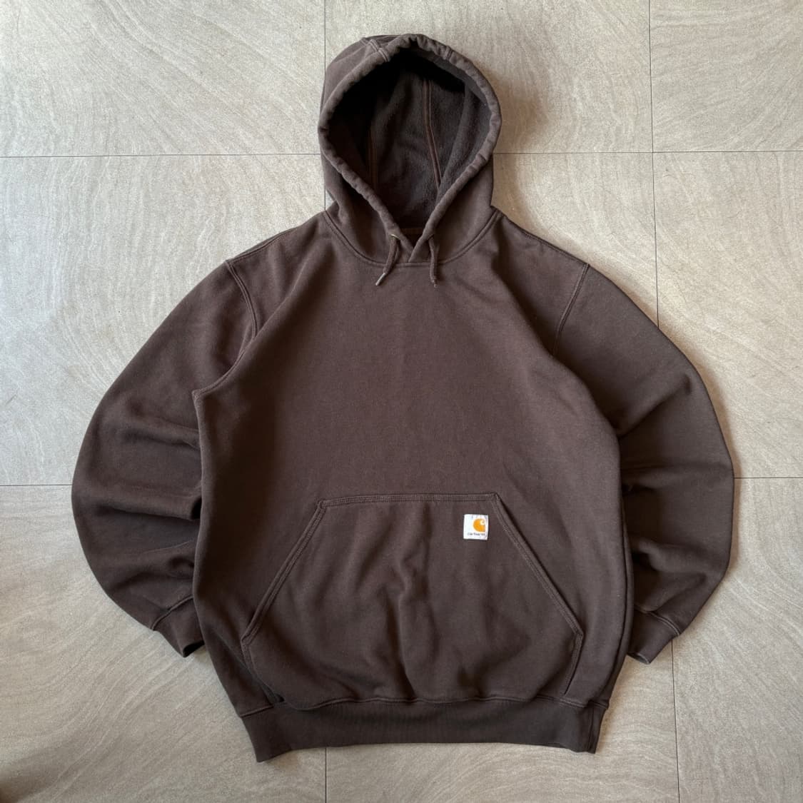 칼하트 정품 빈티지 브라운 후드 상품이미지1