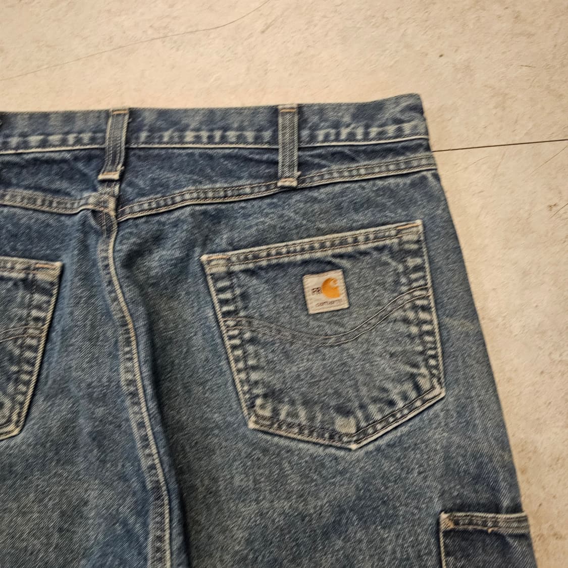 36×34 칼하트 더블니 데님팬츠 fr 오리지널 상품이미지5