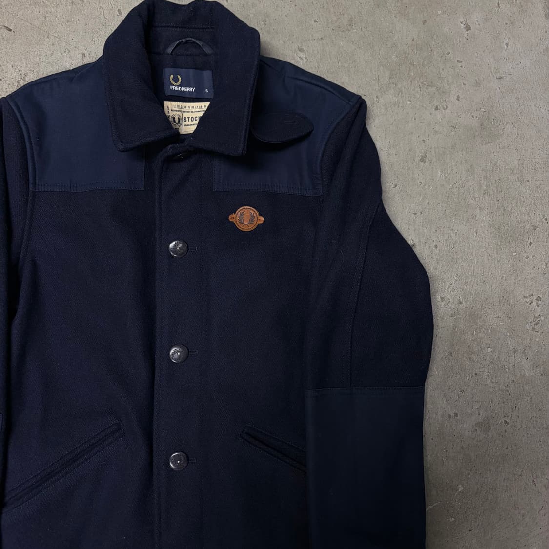 프레드페리 스탁포트 헤비 울 코트[2020] 상품이미지3