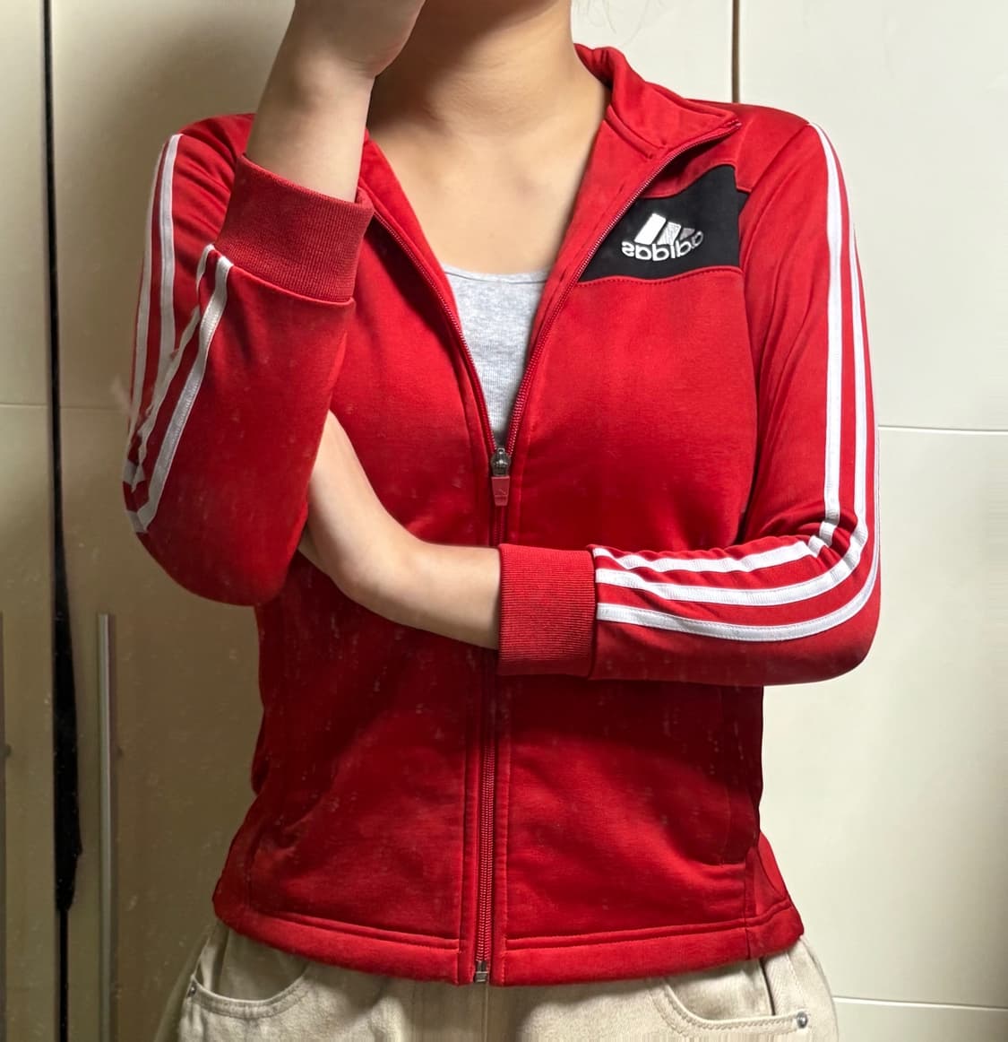 아디다스 레드 져지 상품이미지1