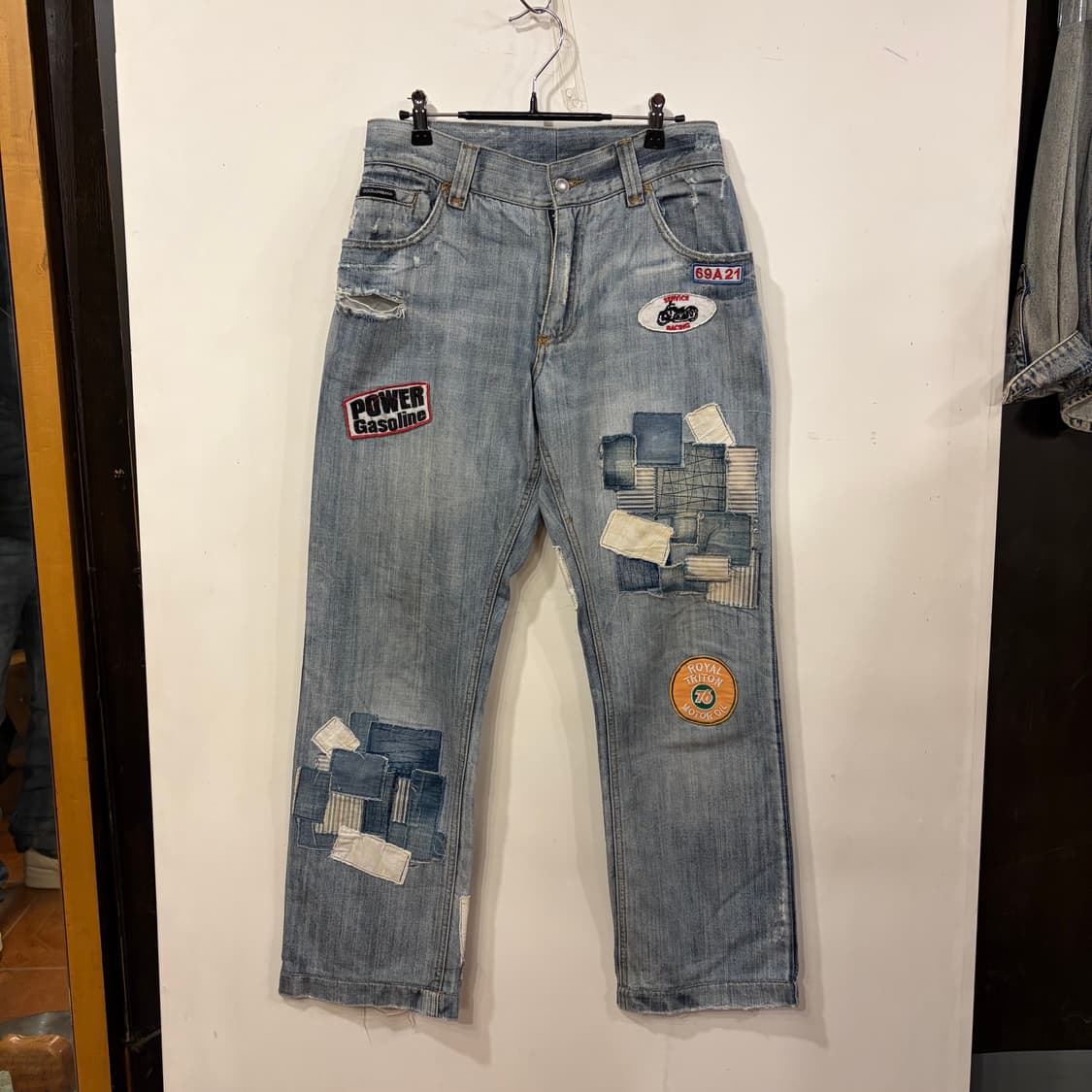 돌체앤가바나 패치워크데님 29-30 상품이미지1