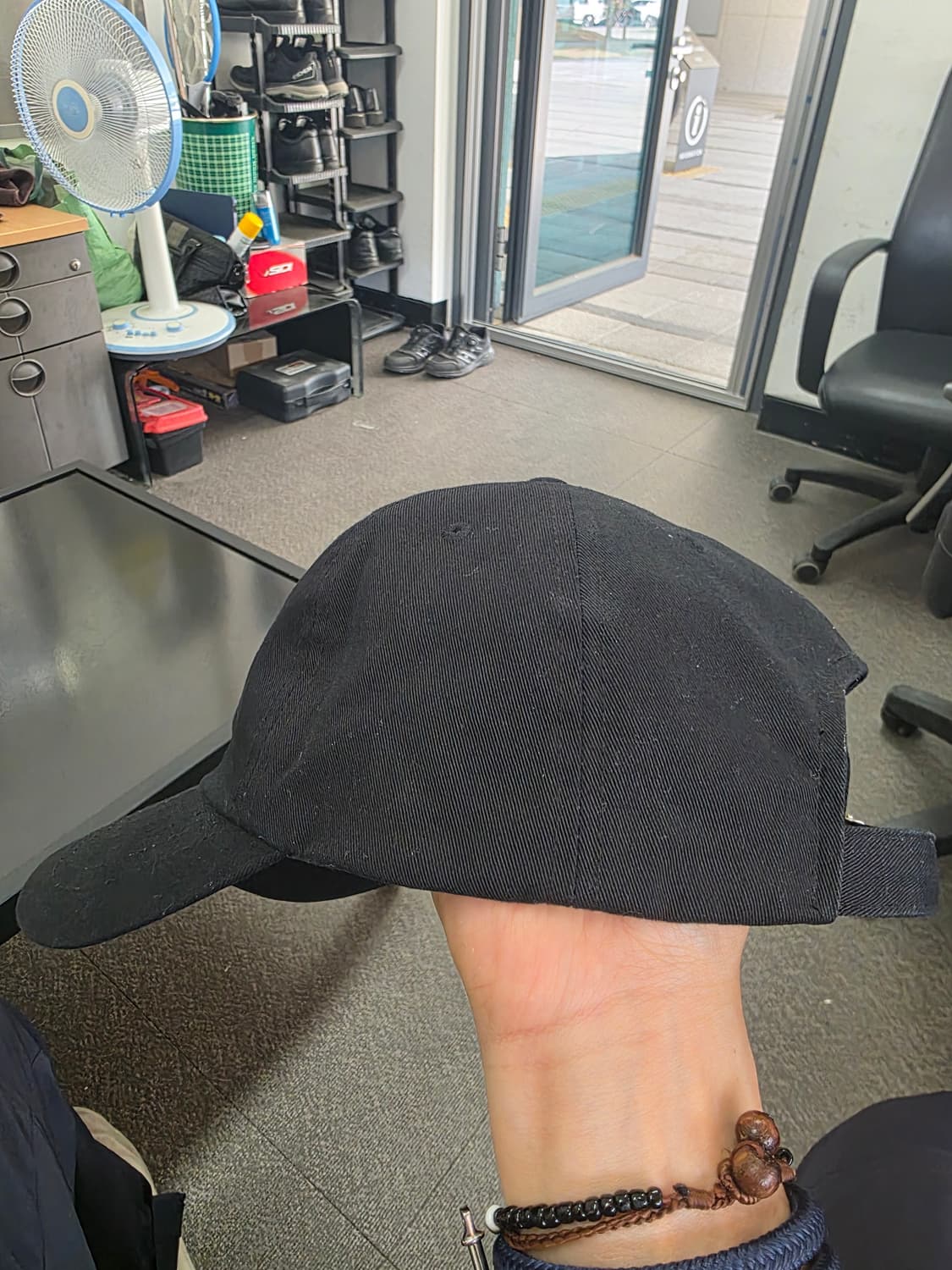 슬리피슬립 SS 로고 볼캡 모자 블랙 상품이미지6