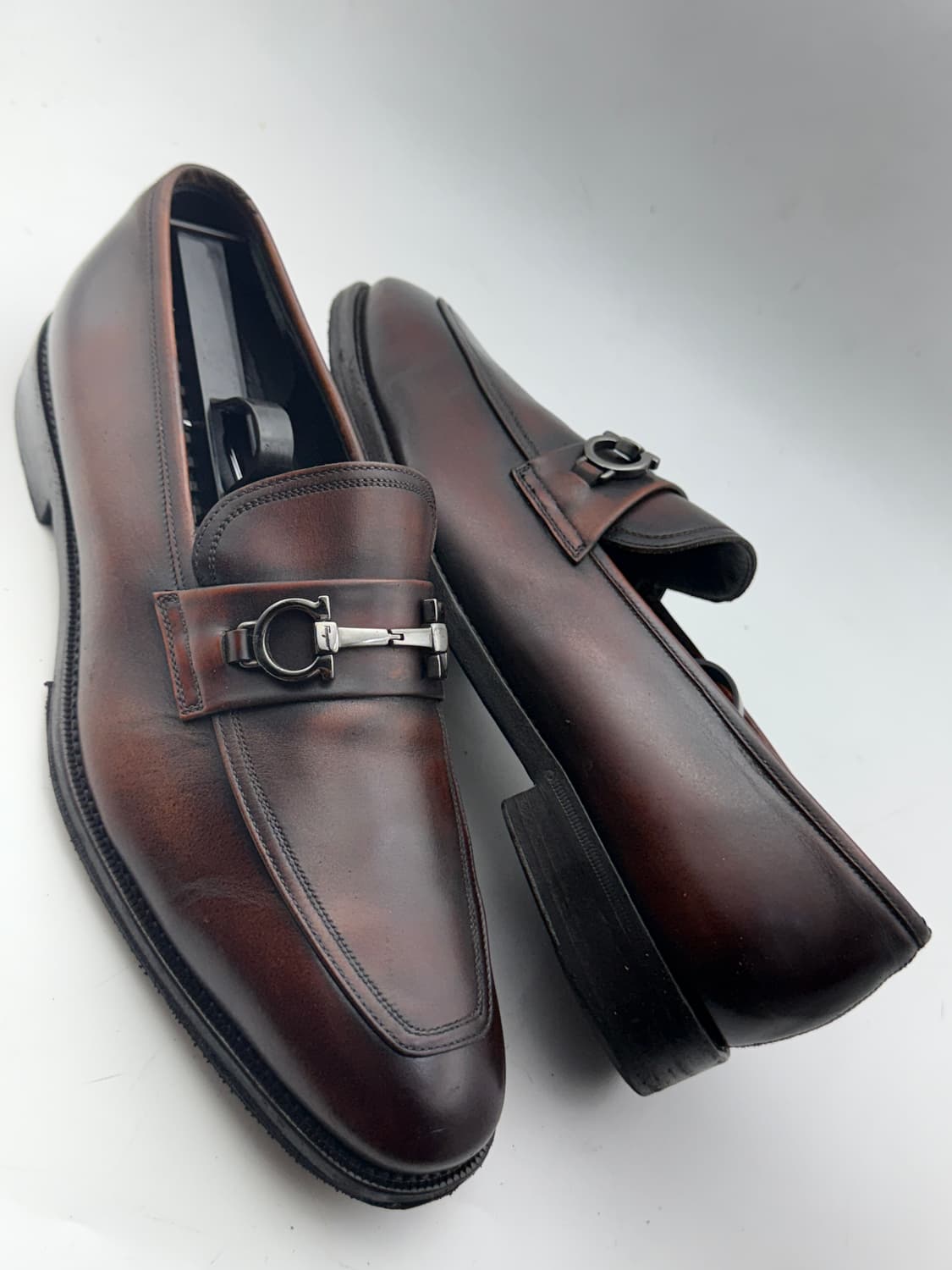 정품)페라가모구두265 상품이미지7