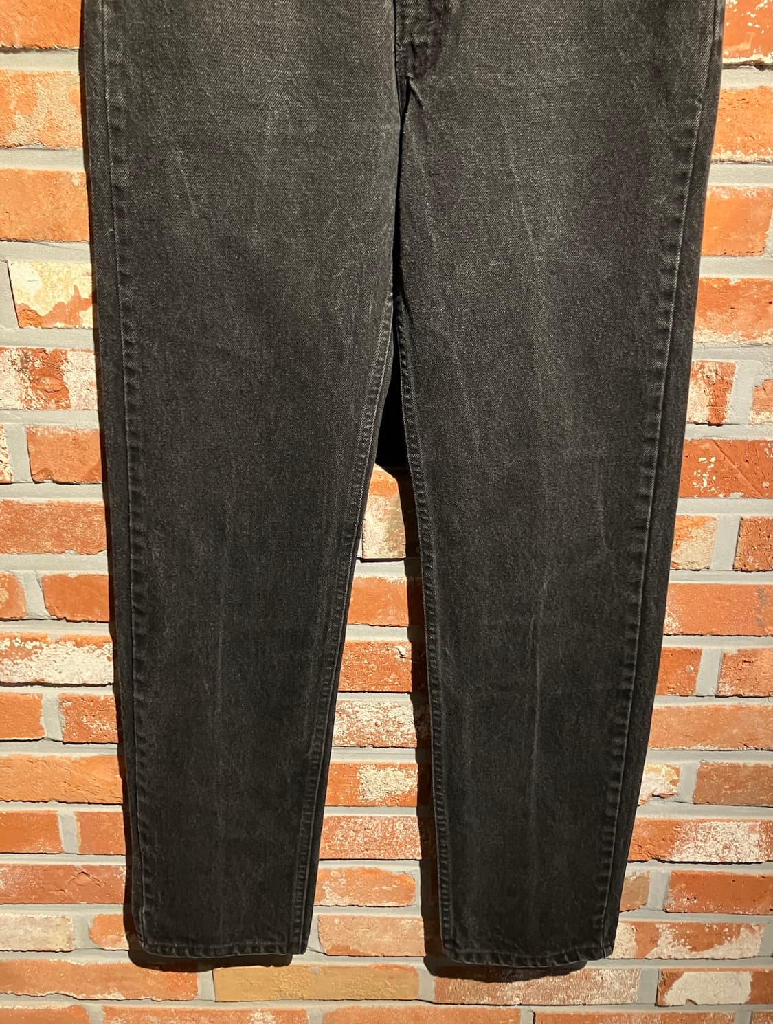 90s USA 빈티지 리바이스 505 블랙 데님 팬츠 상품이미지4