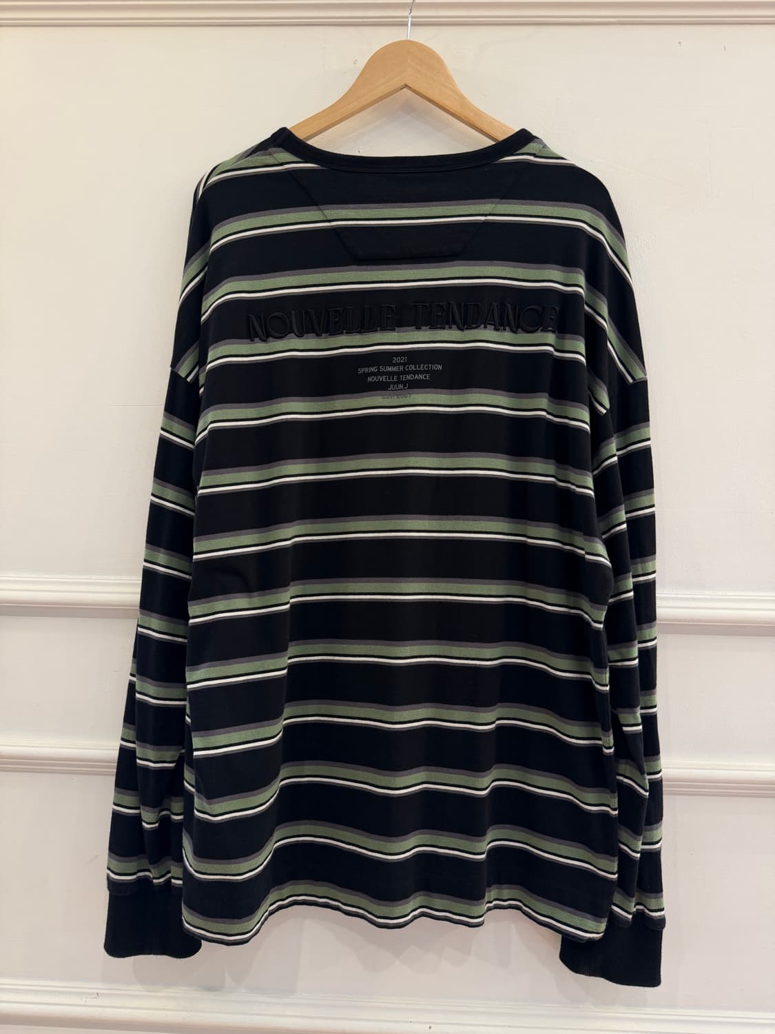 준지 스트라이프 롱슬리브 티셔츠 상품이미지1