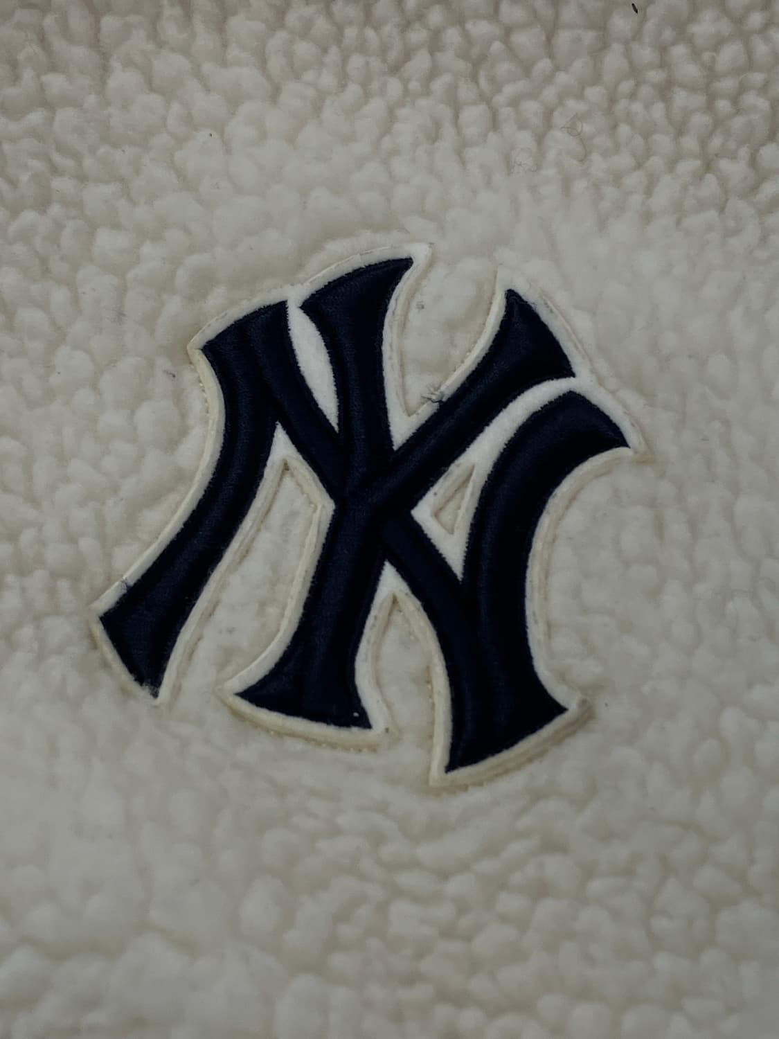 MLB 후리스 아이보리 M  #csz1323 상품이미지4