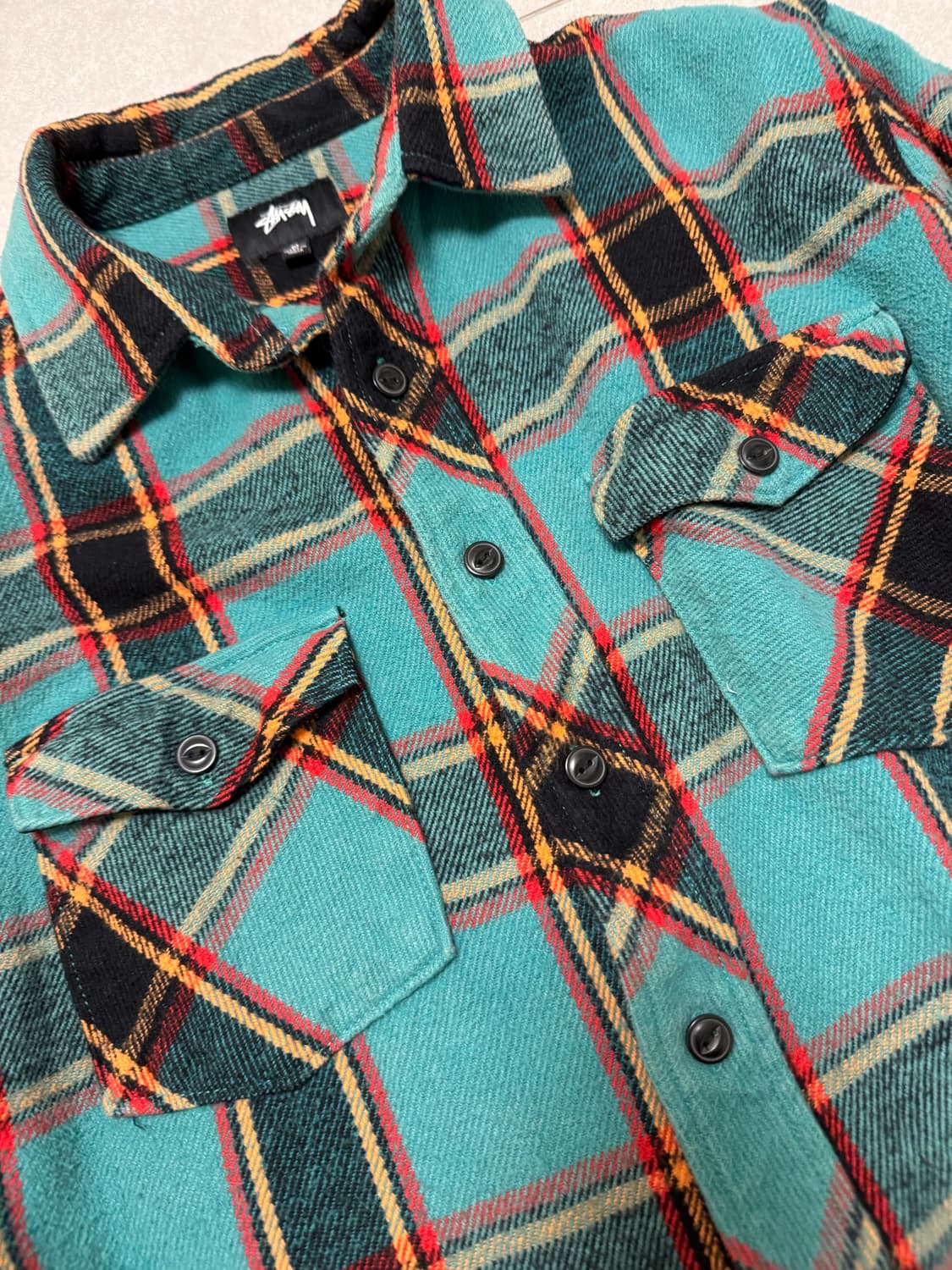 스투시 프란넬셔츠 상품이미지5