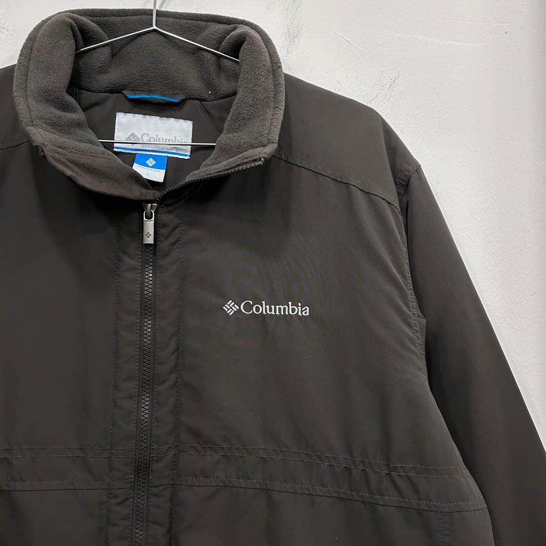 컬럼비아 스몰로고 이너플리스 나일론 자켓 상품이미지1