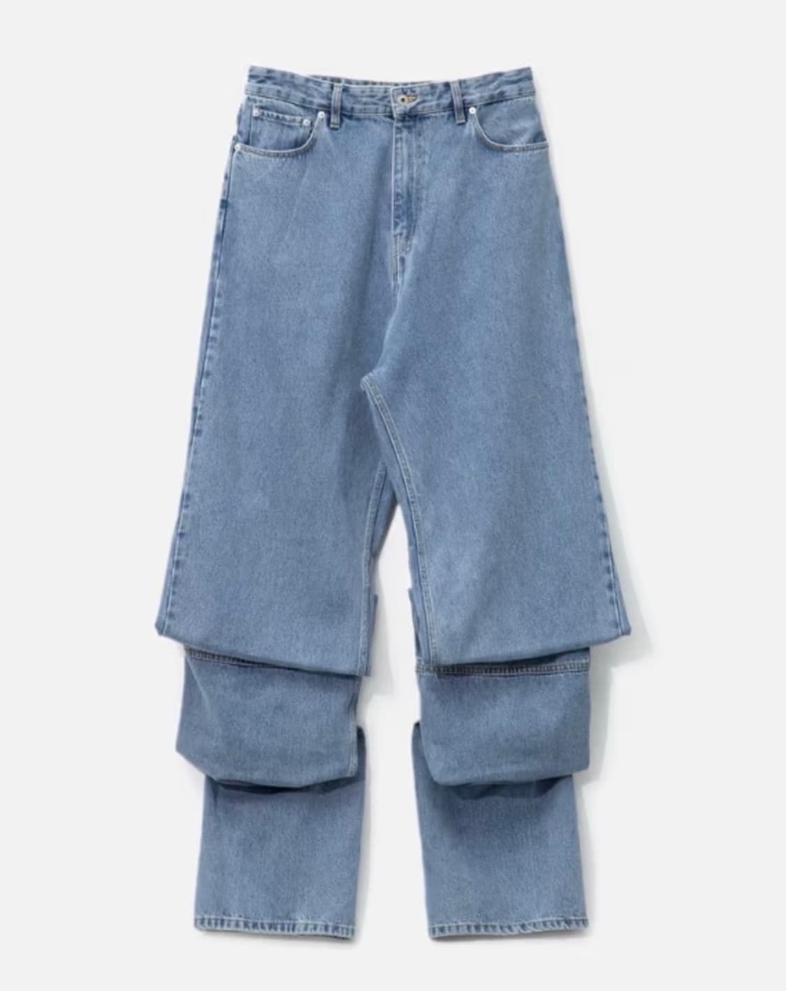 Y-Project Evergreen Draped Cuff Jeans 상품이미지3