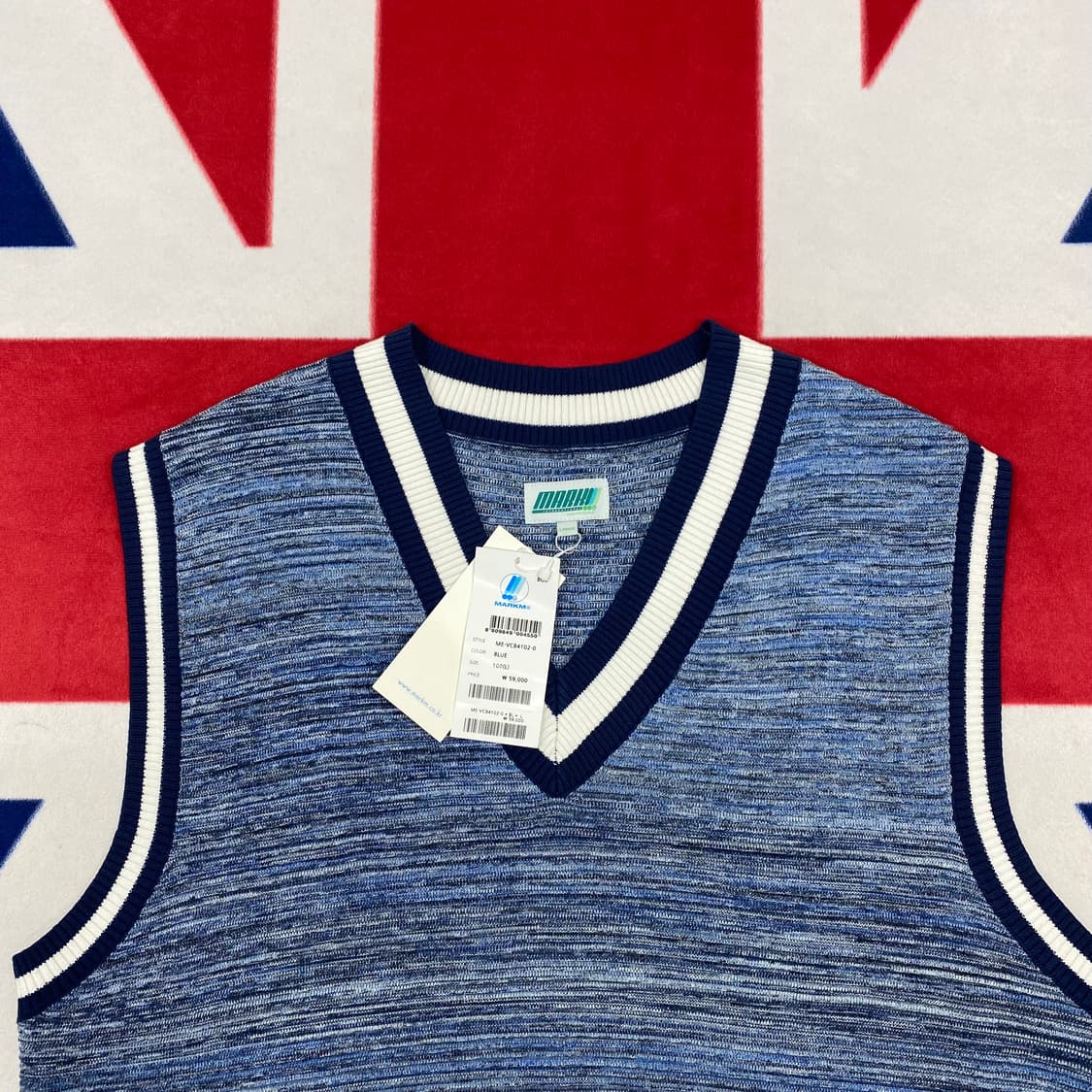 MARKM 니트조끼 L 상품이미지3