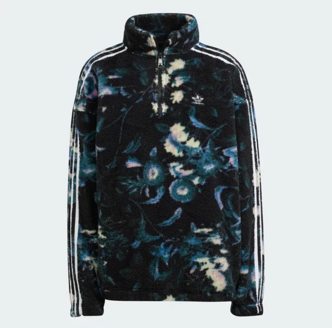 아디다스 플라워 플리스 반집업 상품이미지2