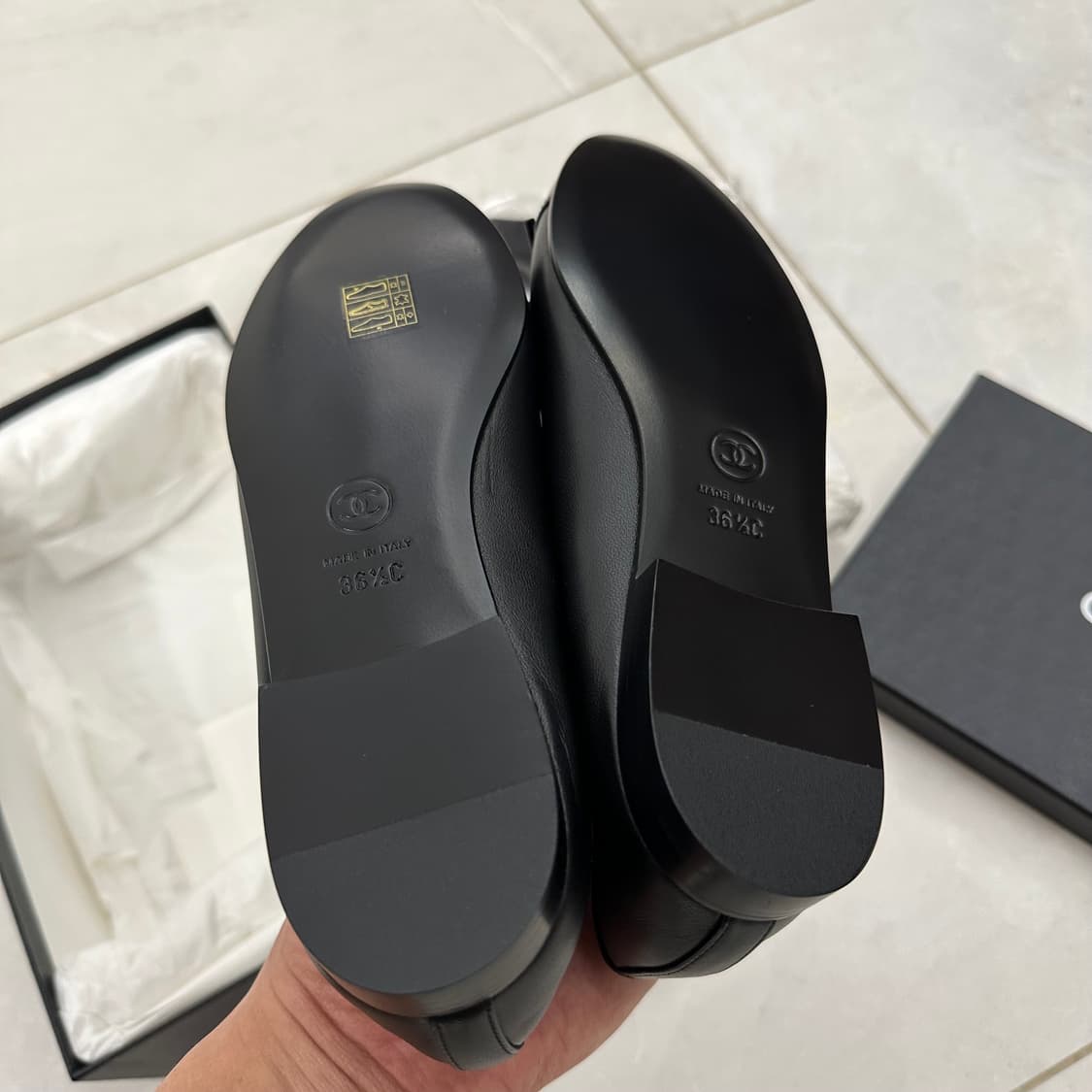 샤넬 발레리나 36.5사이즈  상품이미지3