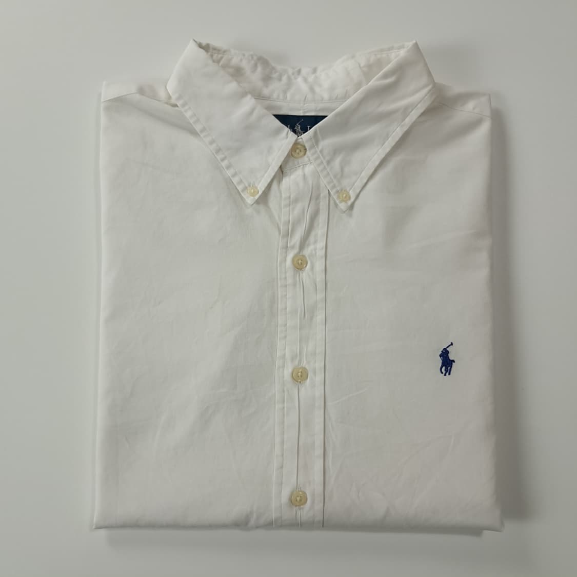 CJ497 2XL 폴로 클래식핏 00s 화이트 반팔 셔츠 남방 상품이미지7