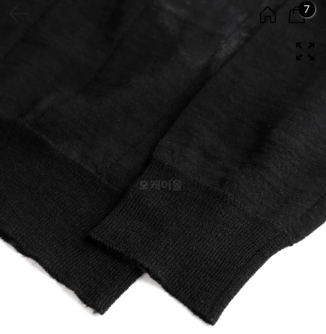 질샌더 폴로 롱슬리브 메쉬 스웨터 50 상품이미지4