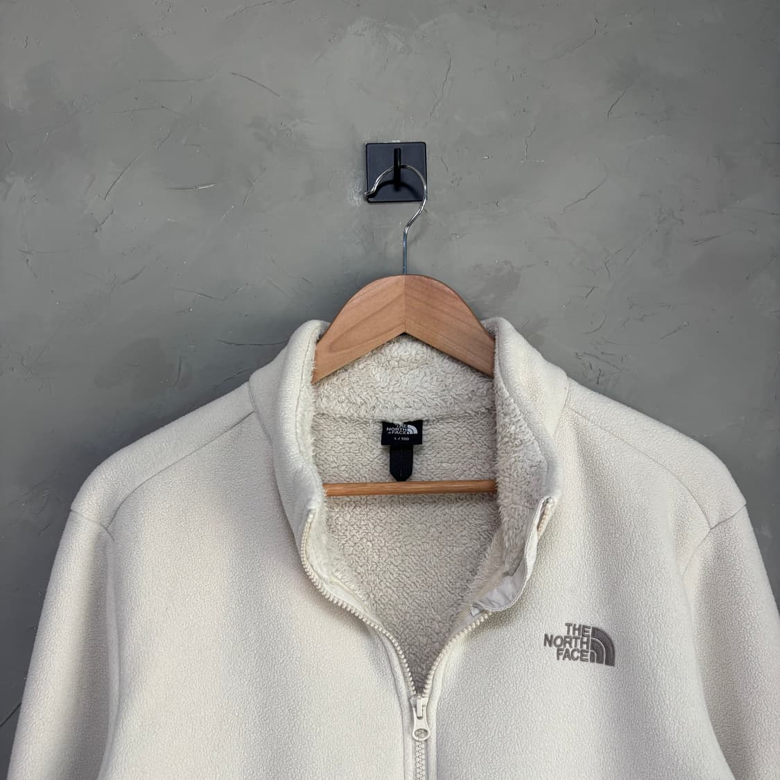 노스페이스 화이트 아이보리 플리스 상품이미지2