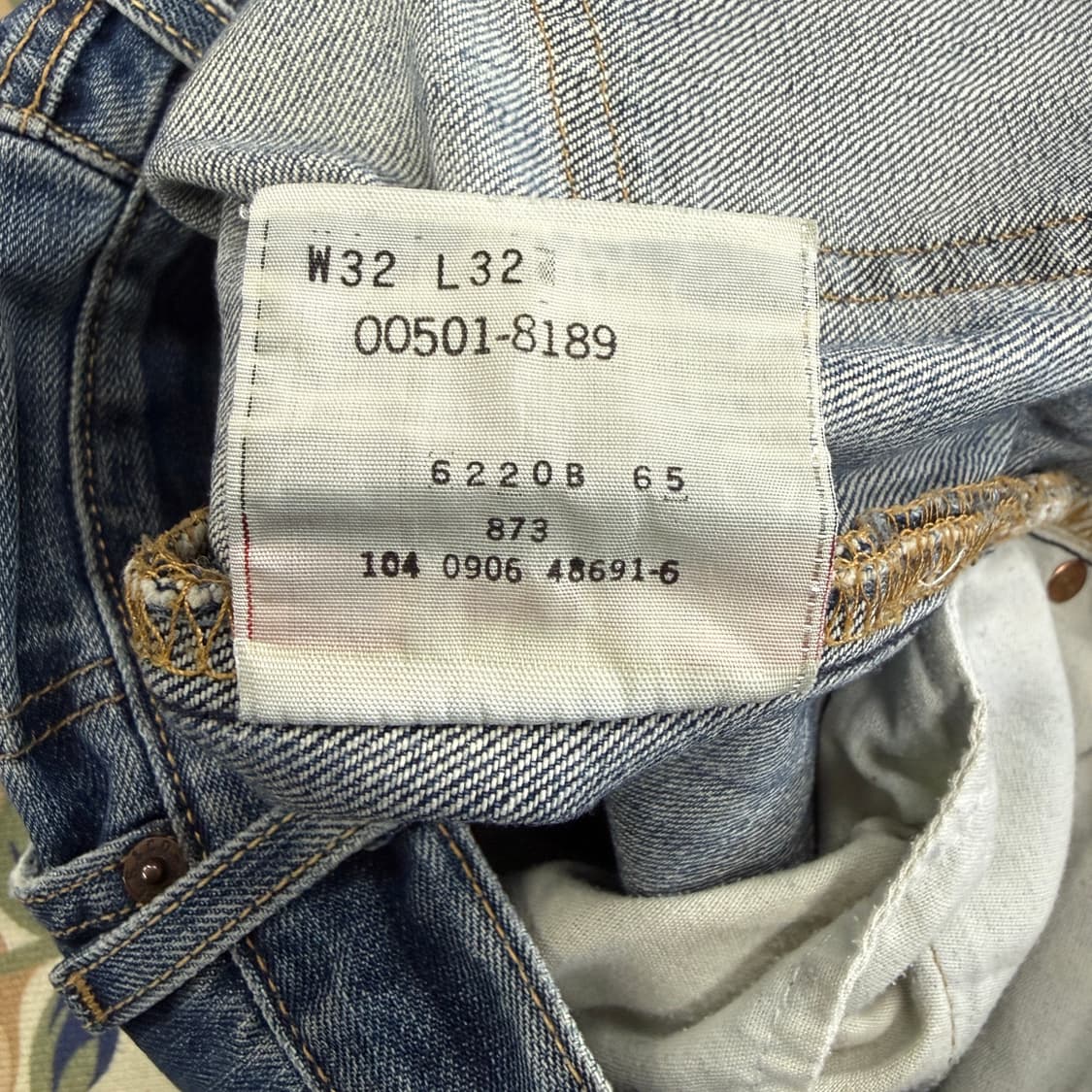 (32)00s리바이스 Levis 501 데님팬츠 상품이미지6